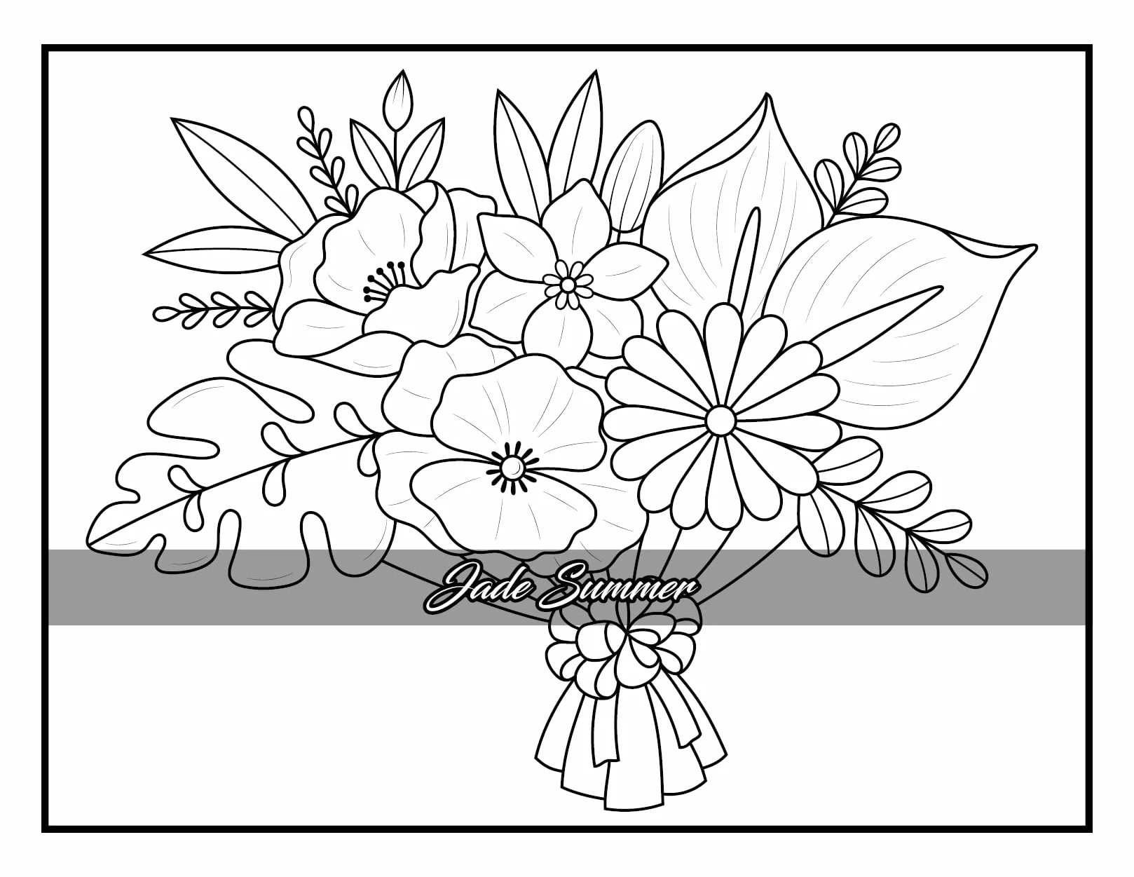 100 Flowers: Adult Coloring Book with Bouquets, Wreaths, Swirls, Patterns, Decorations