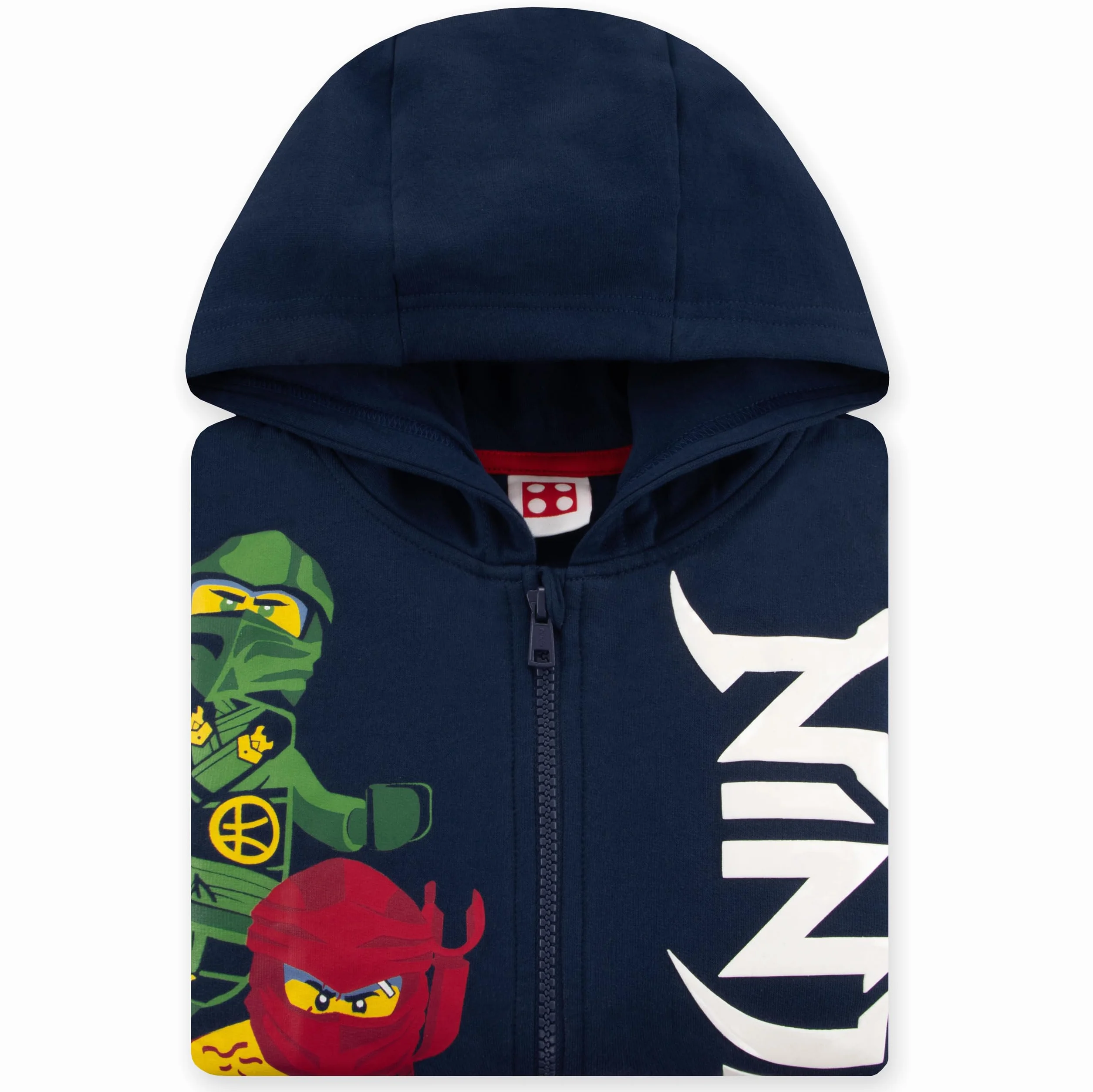 Bluza z kapturem Lego Ninjago | Ubrania Ninjago dla chłopców | Dziecięca bluza Ninja | Wiek od 5 do 13 lat
