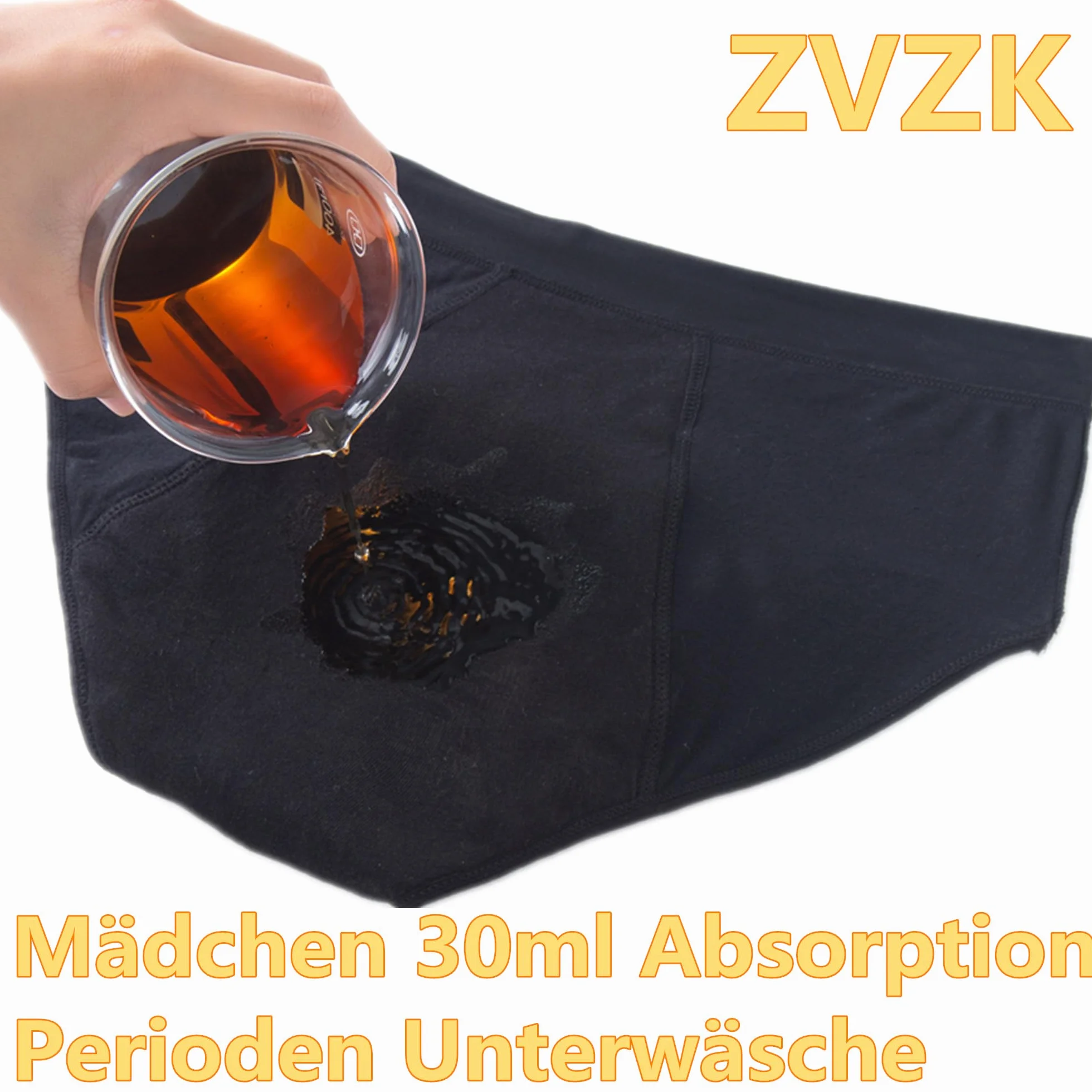 Bielizna okresowa dla dziewcząt z silnym krwawieniem, 30 ml, 8-16 lat, bielizna bawełniana, majtki menstruacyjne