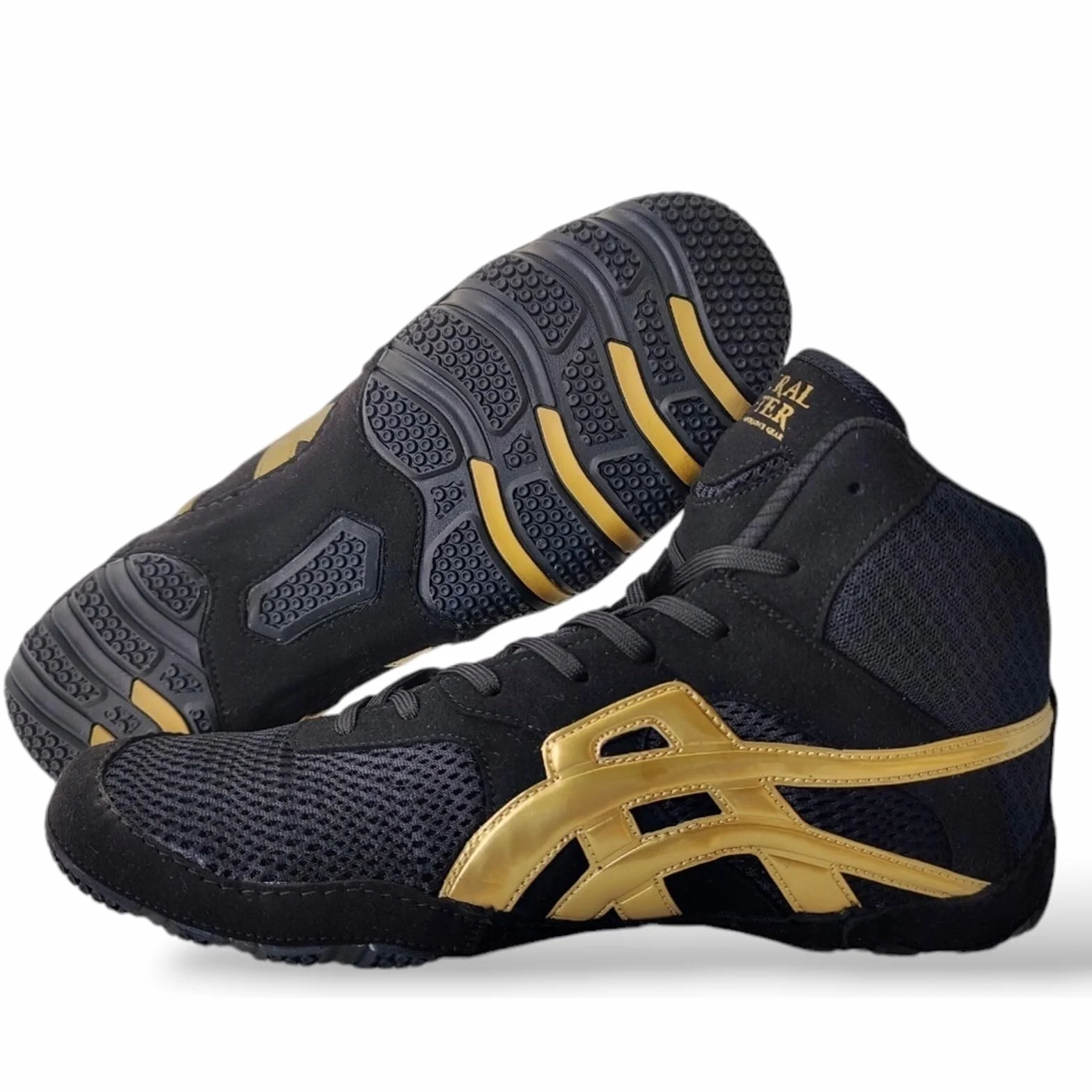 Walka Wolna walka Boks MMA Fitness Lekkie Elastyczne Wegańskie skórzane buty zapaśnicze