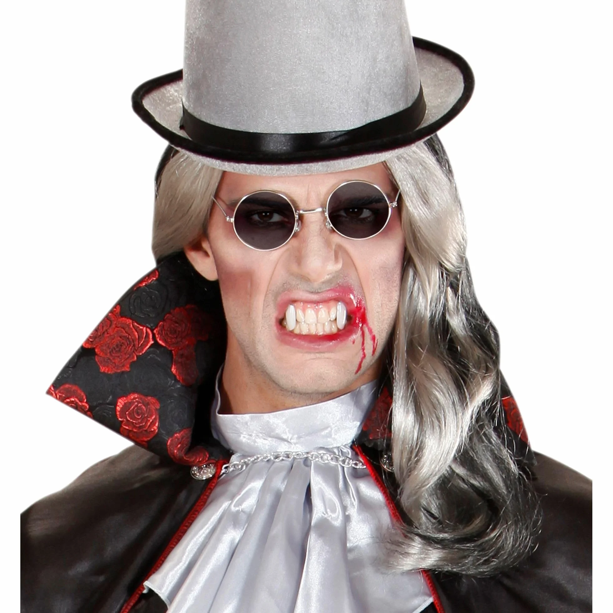 W WIDMANN MILANO Party Fashion - okulary z lat 60., z kolorowymi szkłami, okulary hippisowskie, gwiazda muzyki pop, karnawał