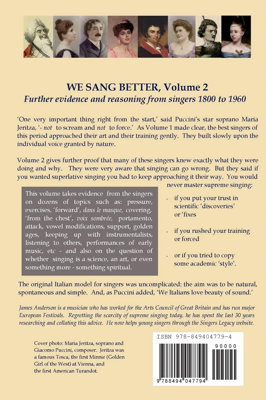 Vol.2 Why it was better (second vol.of 'We Sang Better')