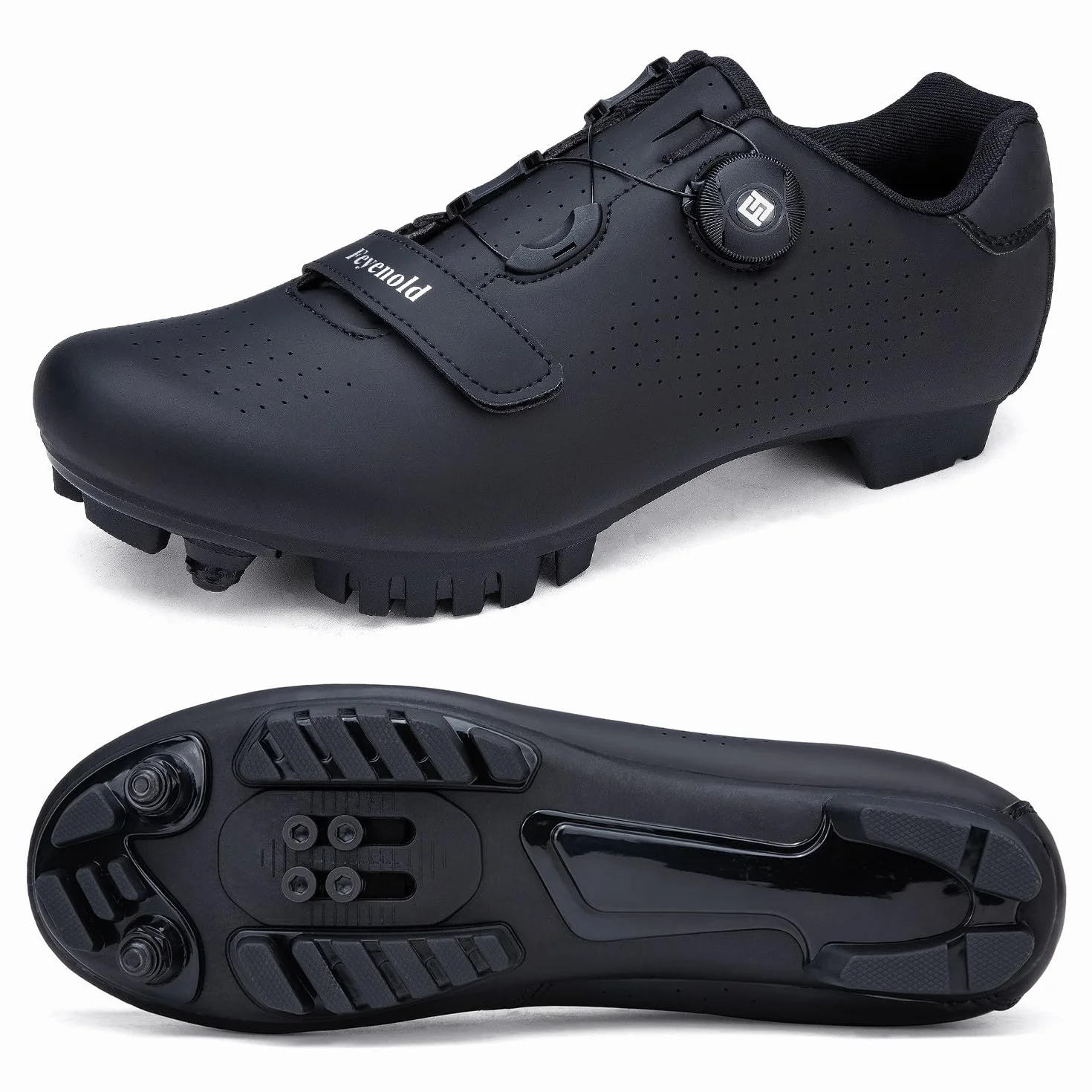 Feyenold Buty rowerowe, męskie, do jazdy na rowerze górskim, damskie, MTB, kompatybilne z SPD Cleats