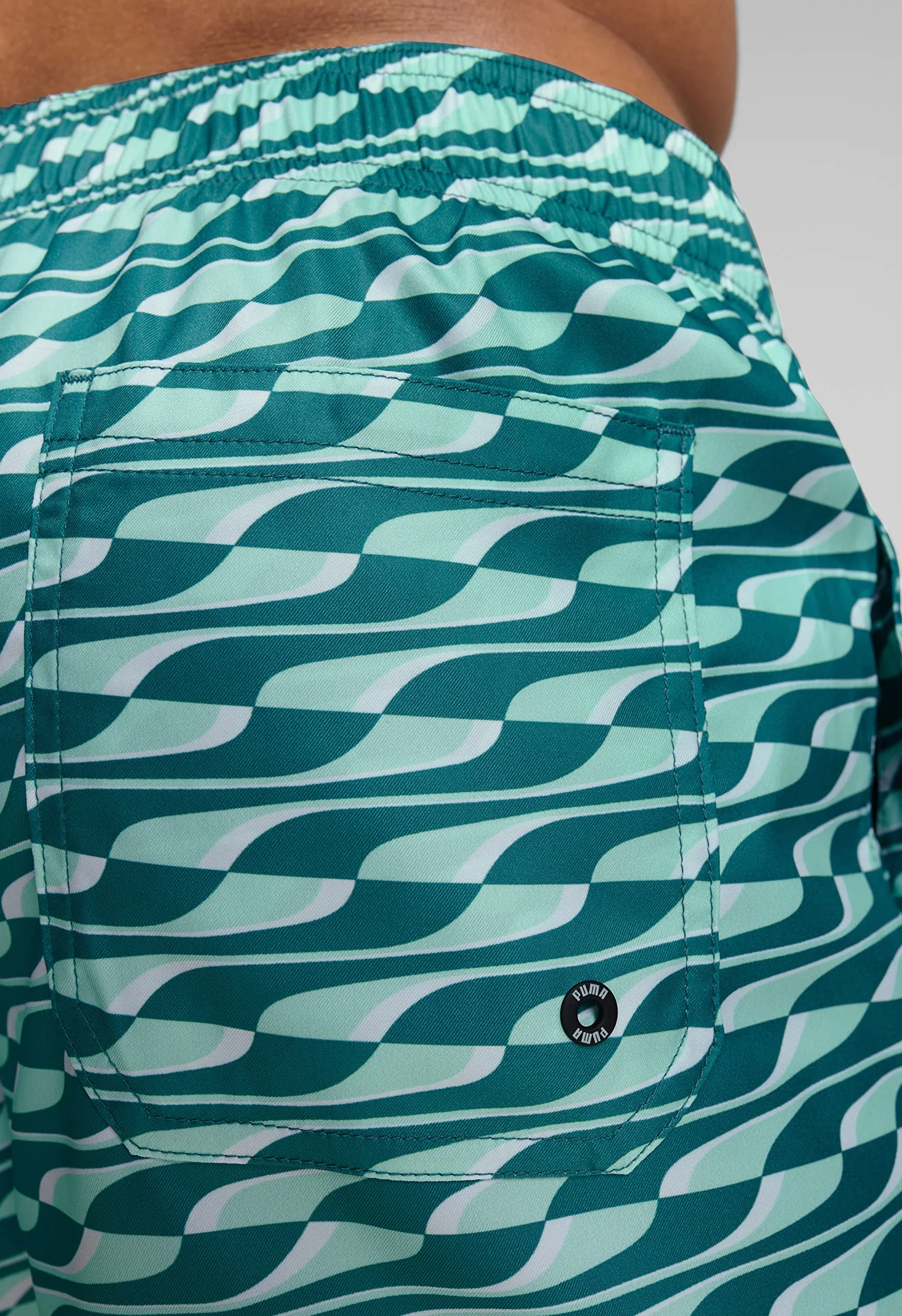 PUMA Szorty męskie, Teal Mint Combo, M