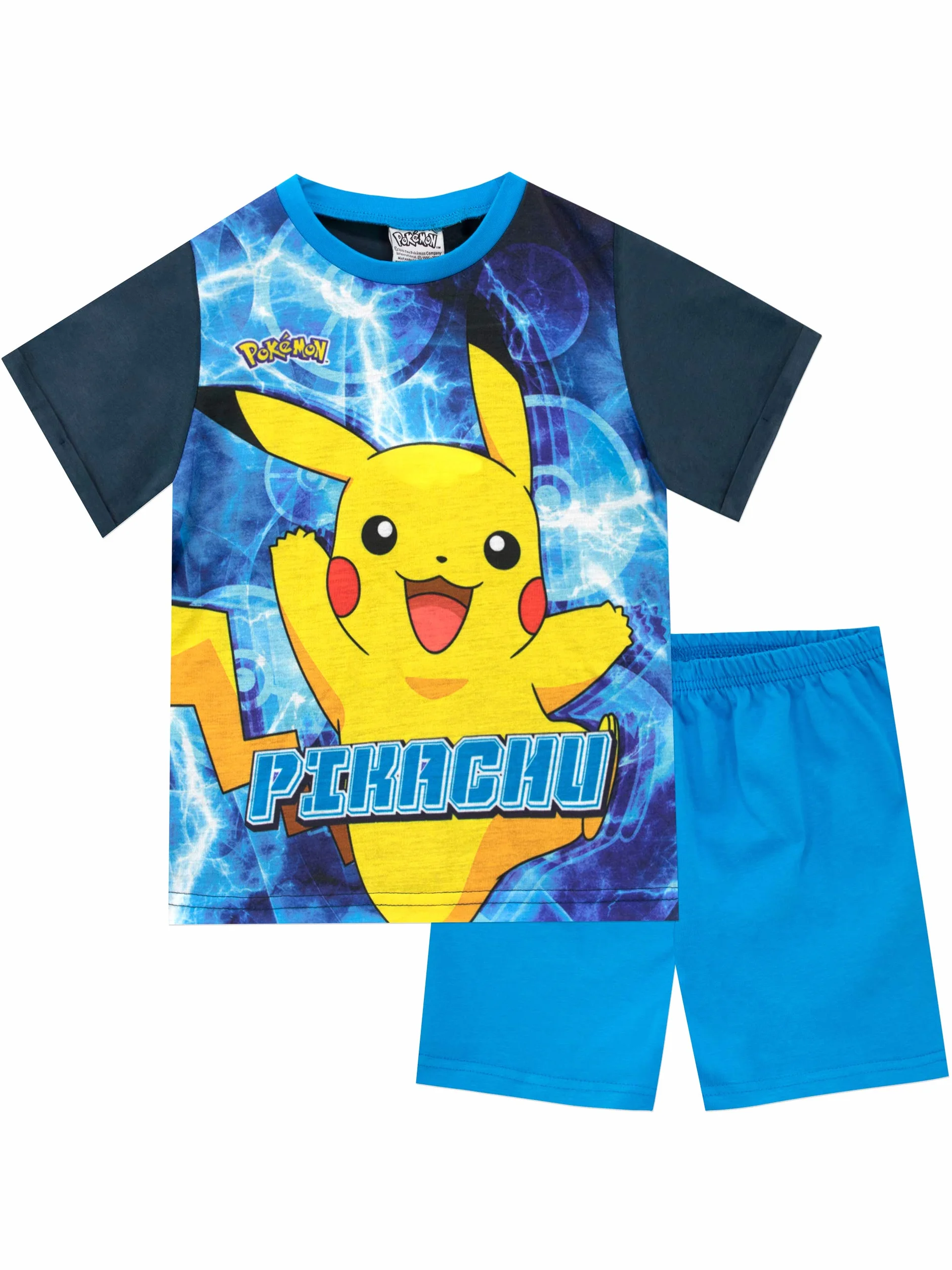 Pizamy Pokemon | Spodenki Pikachu | Pizamy Pokemon dla dzieci