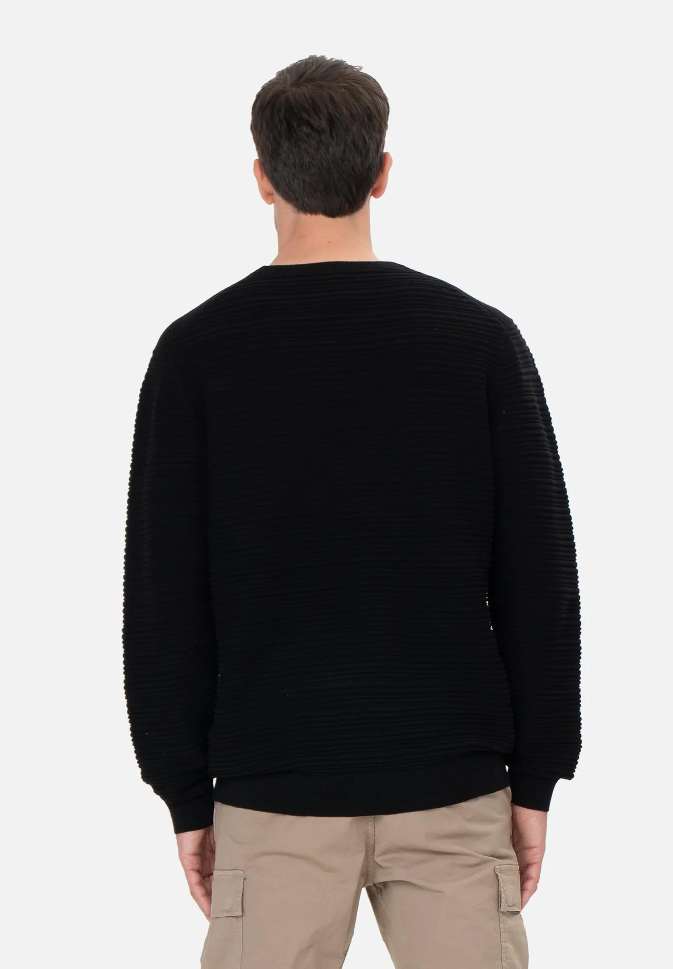 KEYLARGO Sweter pullover Mężczyźni Bern Round