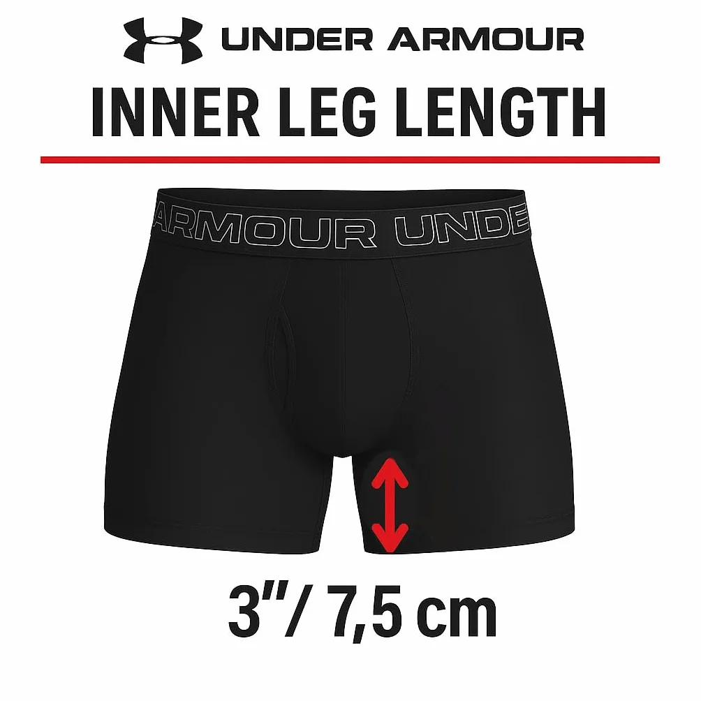 Under Armour Bokserki męskie, Czarny, M