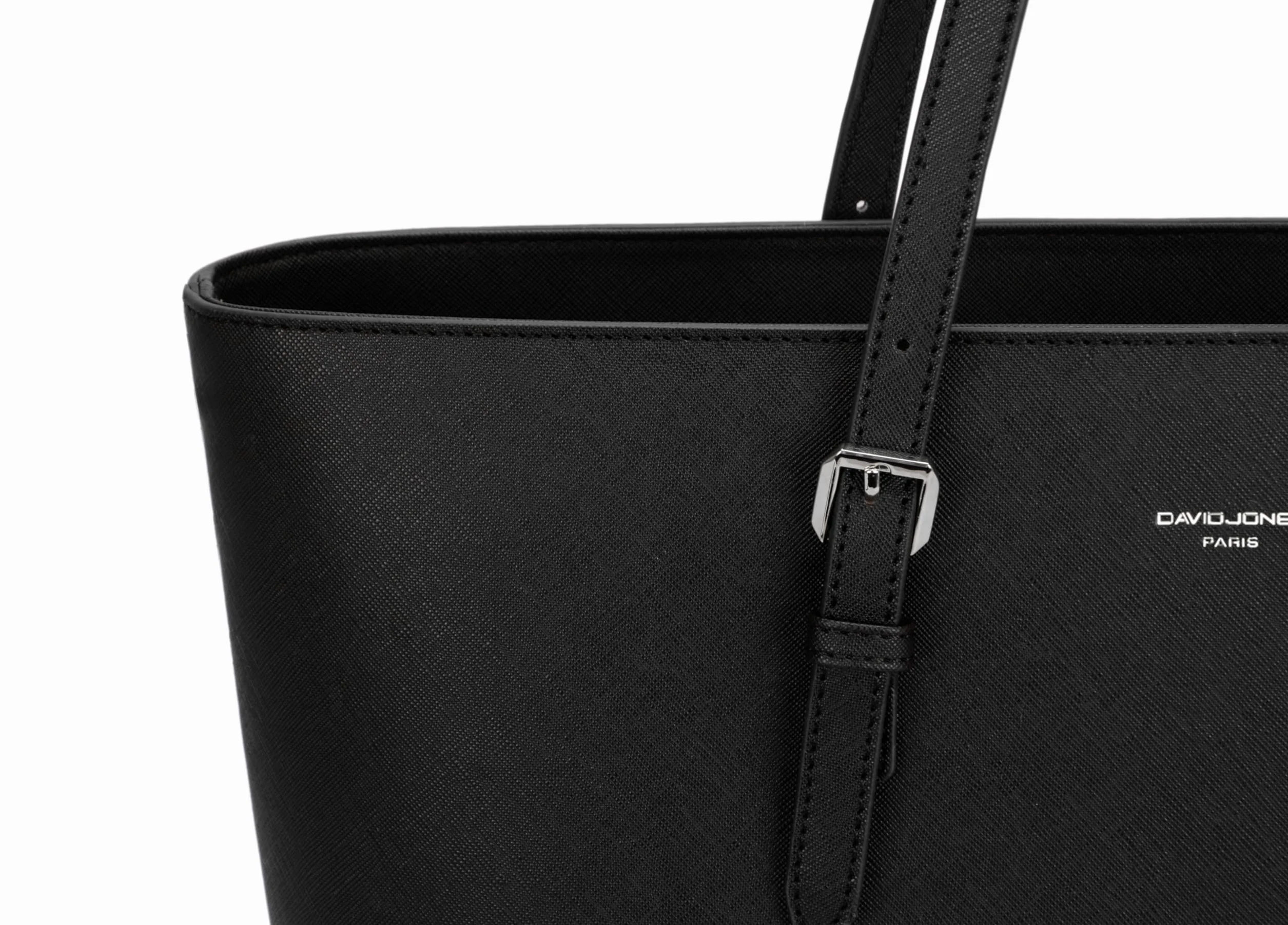 David Jones - Damska Duża Torebka - Torba na Ramię z Rączką Skórzana PU - Torba Robocza Szkolny Aktówka - Shopper Tote Bag - Torba na Zakupy Modna Elegancka