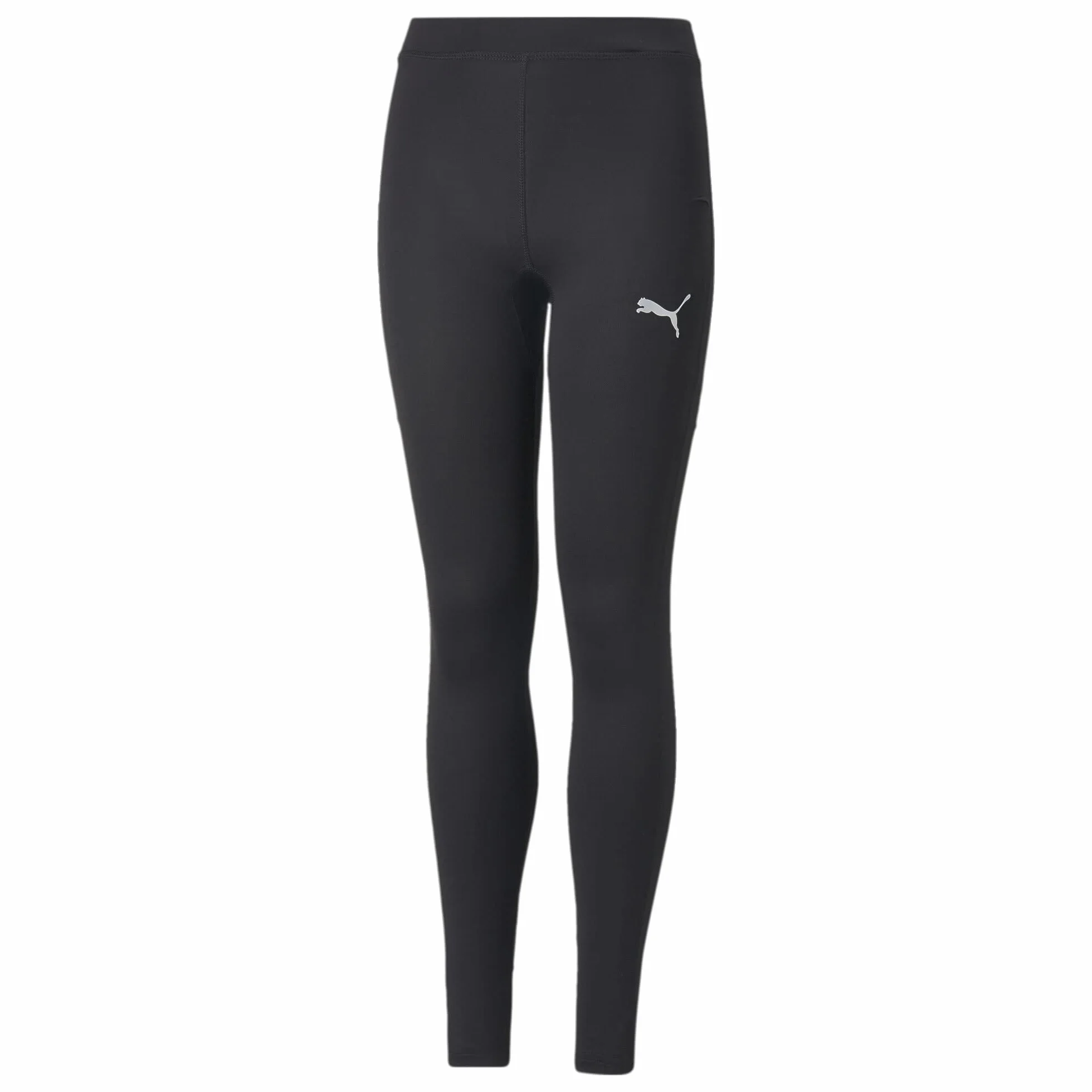 PUMA Kinder LIGA Baselayer Long Tight Jr Hose, Schwarz (PUMA Black), 164