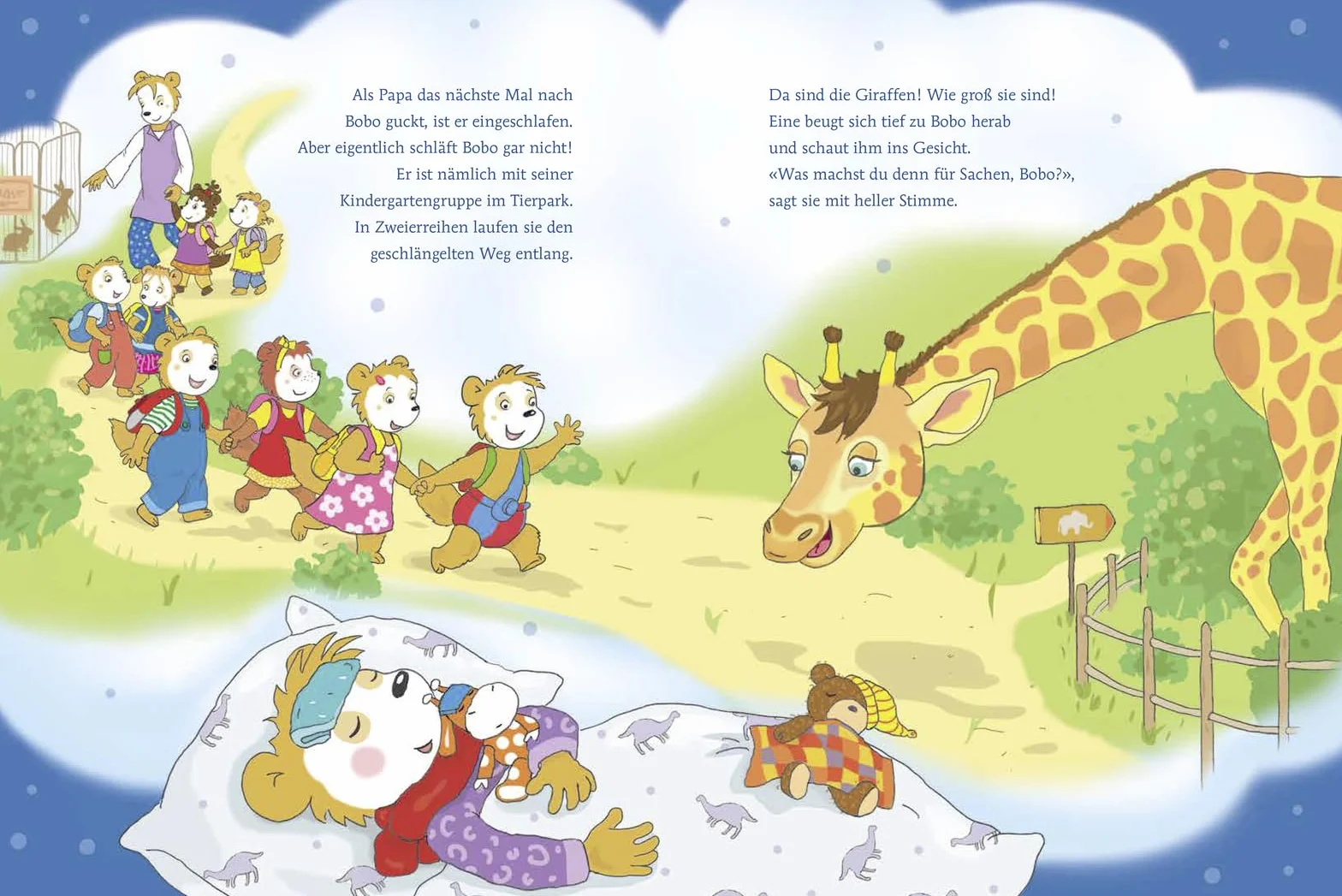 Bobo Siebenschläfer ist krank: Kinderbuch ab 3 Jahren über das Kranksein und Gesundwerden: Aufmunternde Bilderbuchgeschichte für kleine Kinder: 5