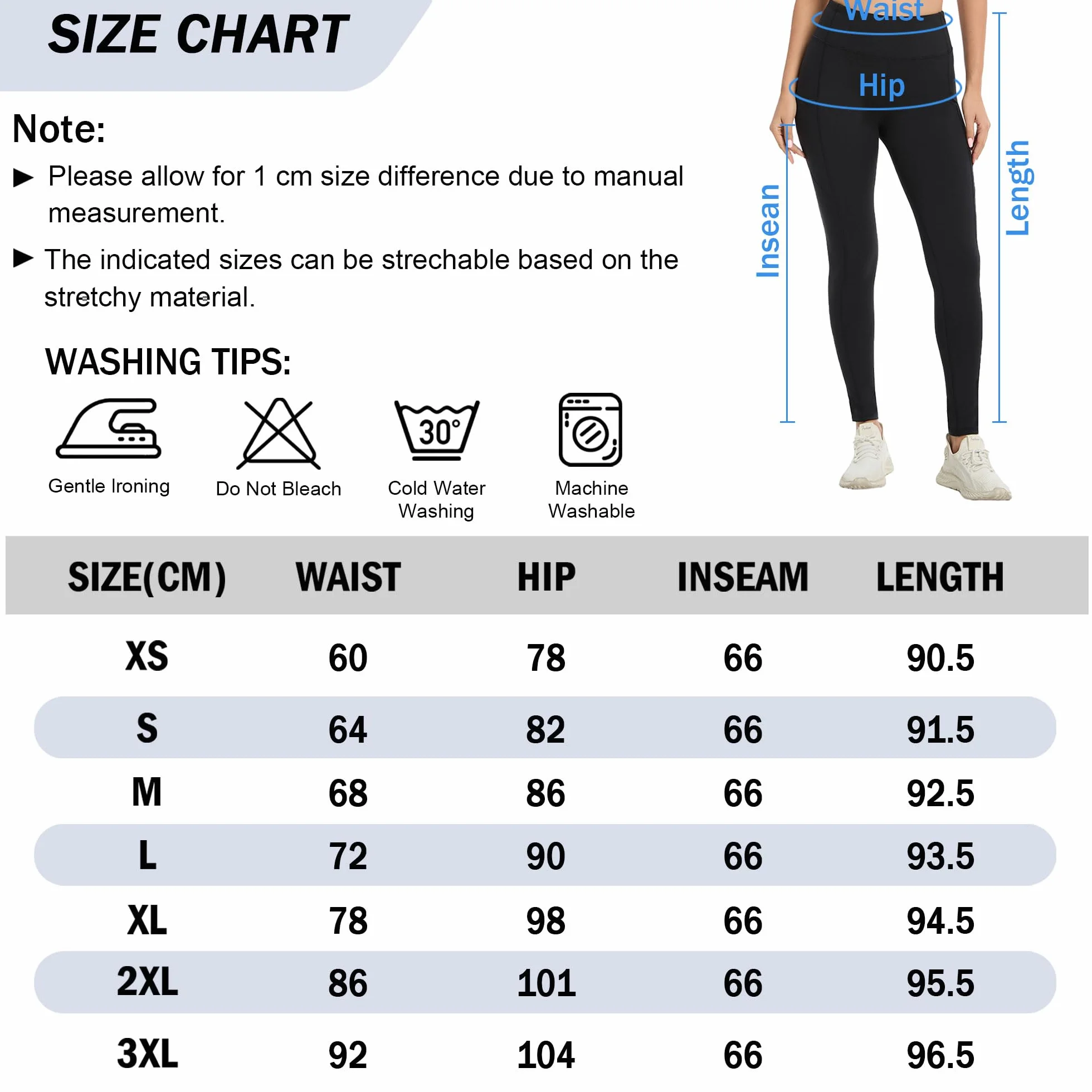 adorence Legginsy Damskie z Kieszeniami, Legginsy Gimnastyczne dla Kobiet, Legginsy Sportowe Nieprzezroczyste, Spodnie do Jogi z Wysokim Stanem