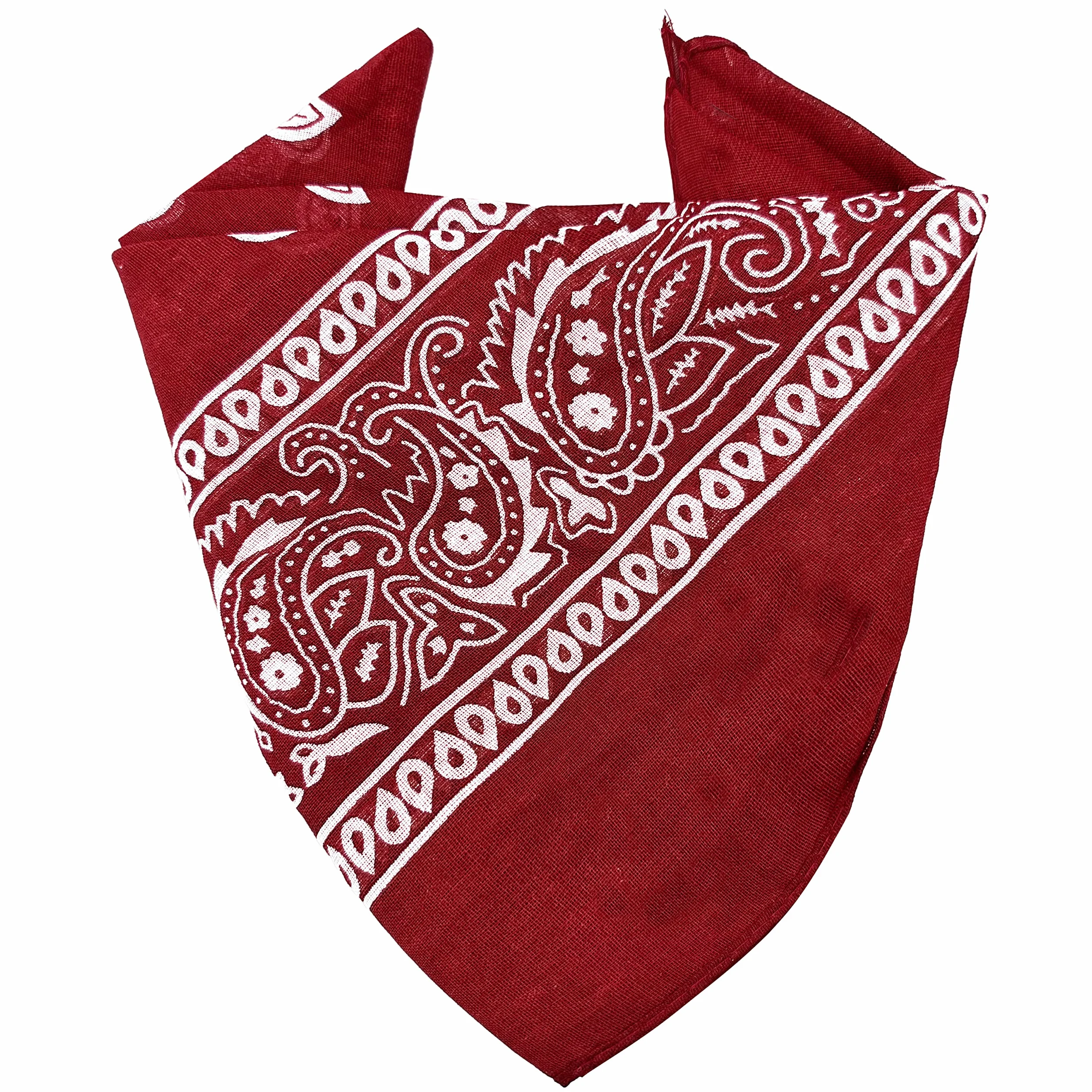 JOPHY & CO. 100% bawełniana bandana zestaw 3/5/10 dla kobiet mężczyzn dzieci unisex unikalne i/lub wzór Paisley COD. A644
