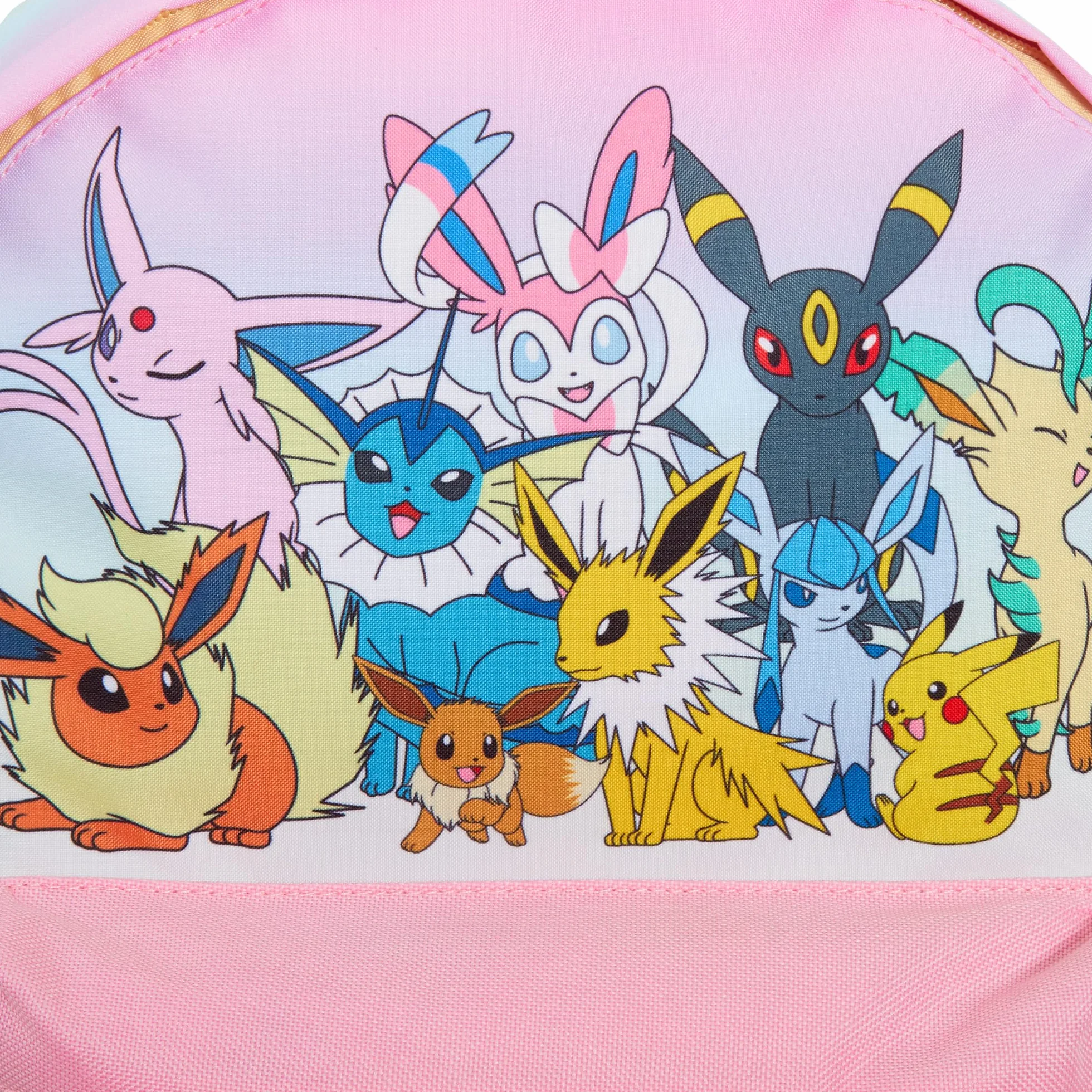 Dziewczęcy plecak Pokemon Eevee torba oficjalna Eeveelutions Pokemon Go School Travel torba na lunch plecak