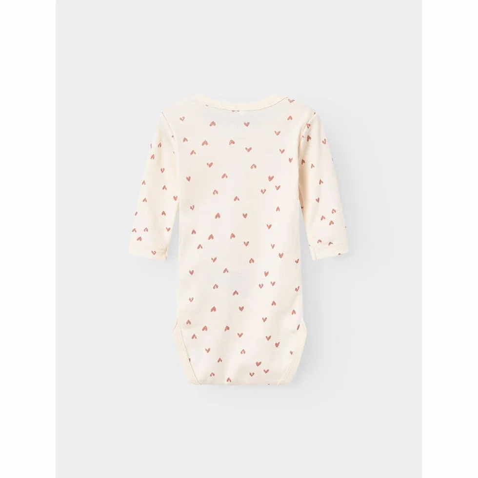 NBFBODY 2P LS masło kremowe serca NOOS, Buttercream, 86 cm