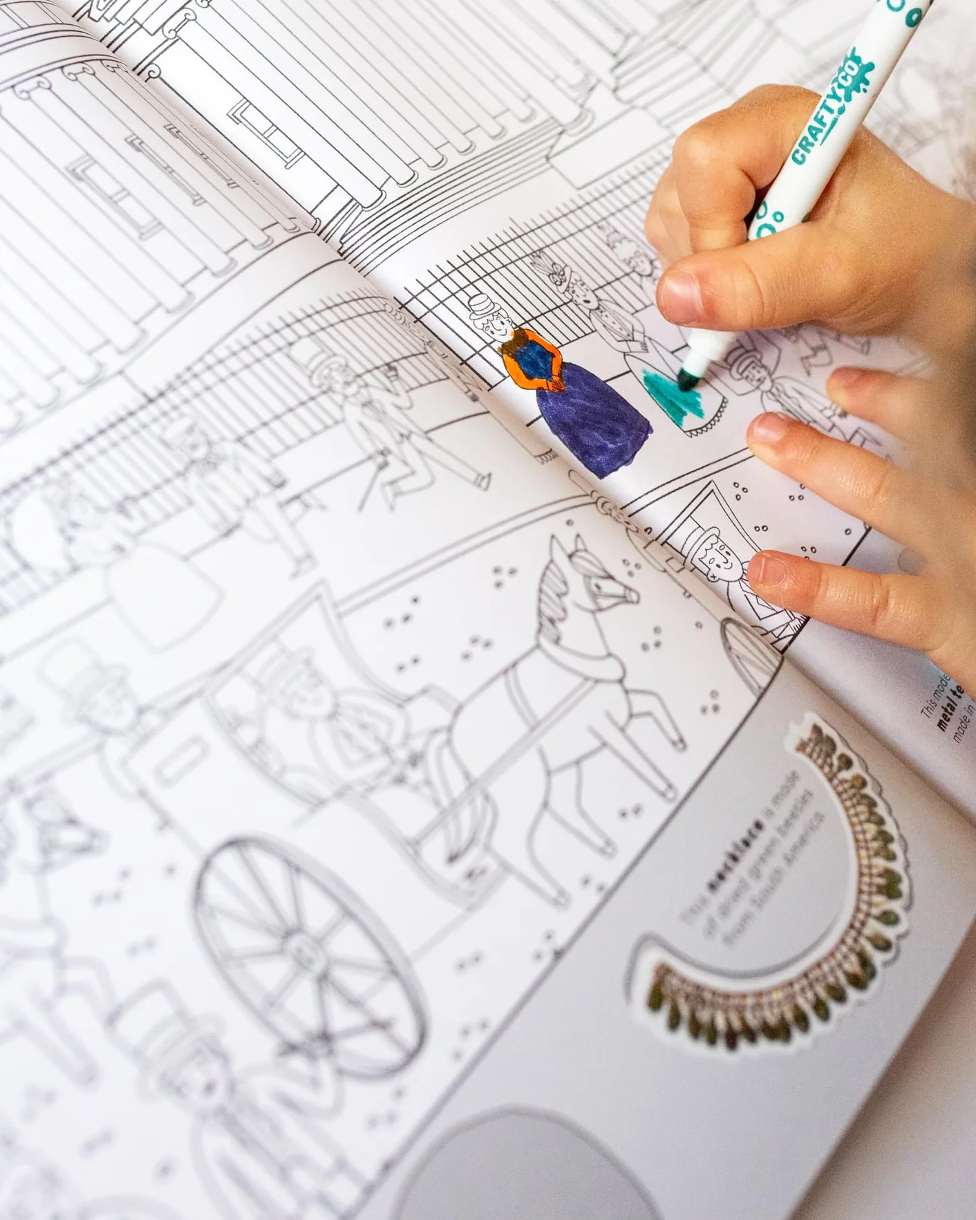 British Museum: Around the World Colouring: London Through the Ages