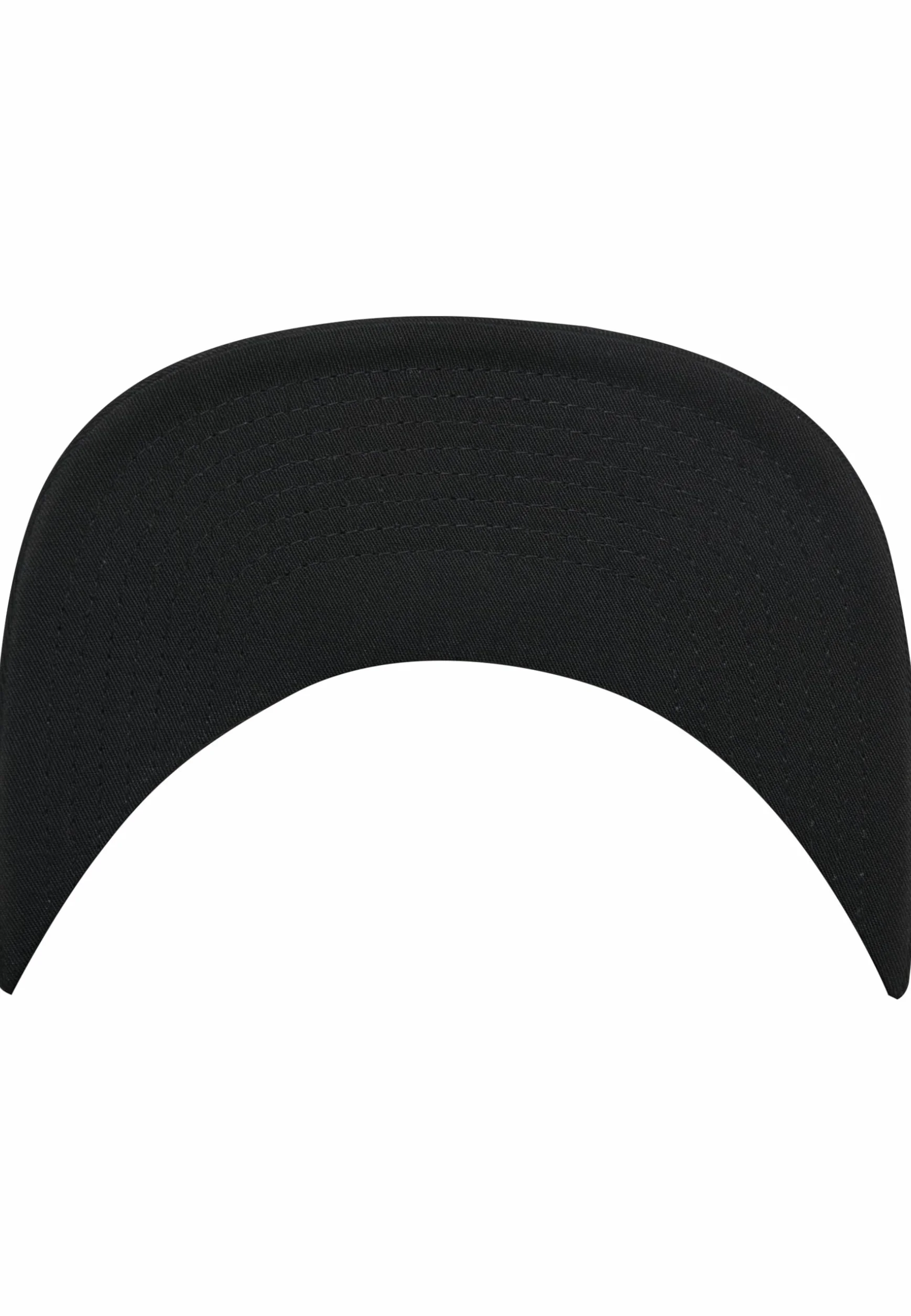 Yupoong Flexfit czapka z daszkiem unisex z organicznej bawełny z prostym daszkiem, organiczna bawełniana czapka baseballowa, regulowany rozmiar, rozmiar uniwersalny, jeden rozmiar, czarny, Rozmiar