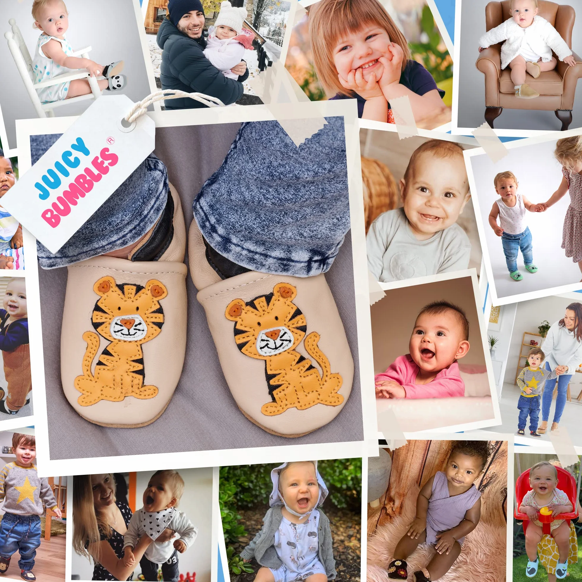 YIHAKIDS miękkie, skórzane buty do nauki chodzenia, buty do raczkowania, kapcie niemowlęce z zamszową podeszwą dla chłopców i dziewczynek