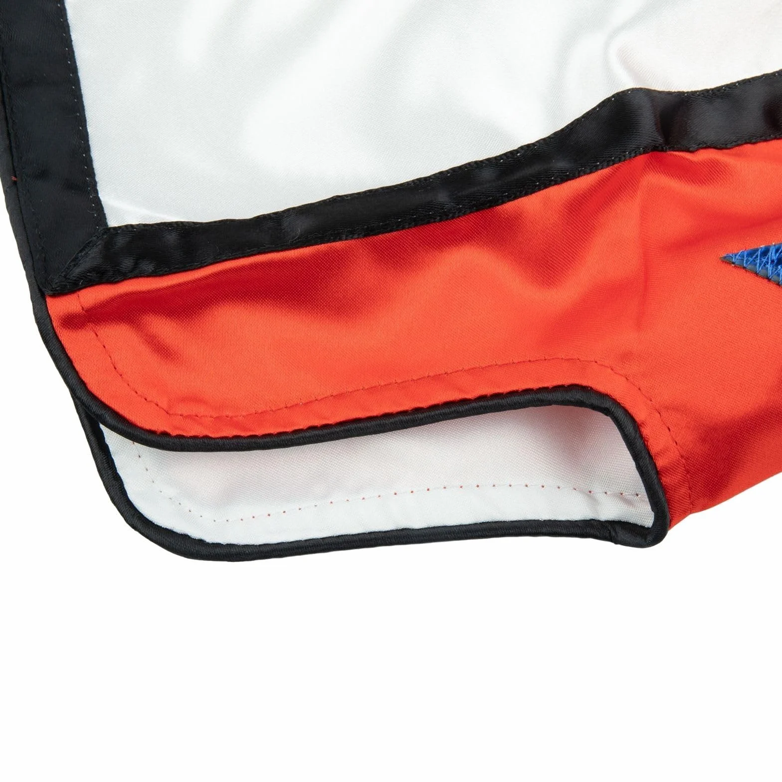 Zilimontt Unisex Muay Thai spodenki walki, sportowe spodenki z nadrukiem, do boksu muay thai, MMA, kickboxingu, spodenki MMA, odzież, klatka treningowa, walka, grappling, wojenne, M białe