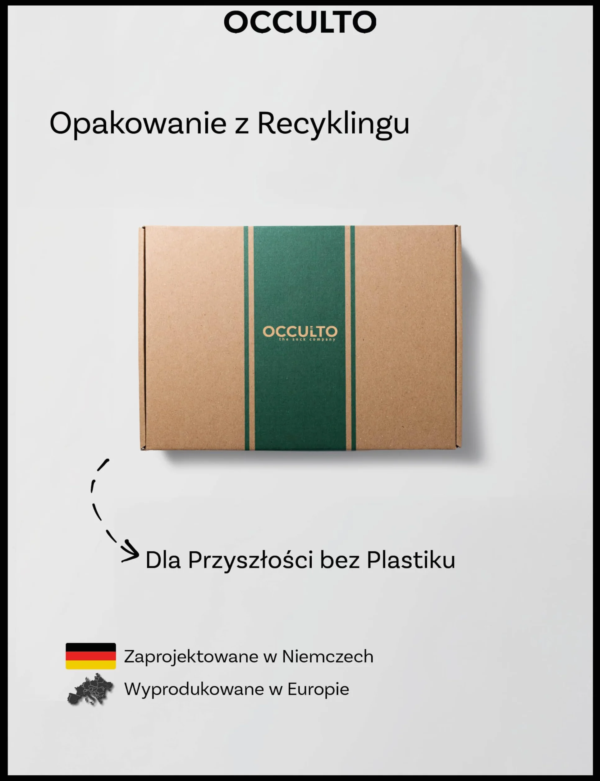 Occulto 100% bawełniane krótkie skarpetki damski & męskie 10 pack (model: Manu)