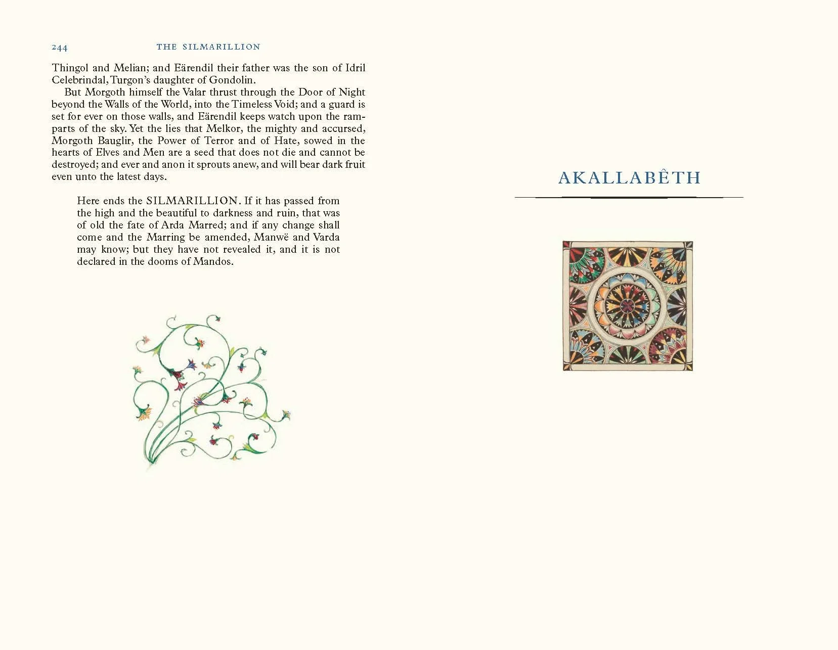 The Silmarillion Illustrated by the Author: Illustrated by J.R.R. Tolkien: 3