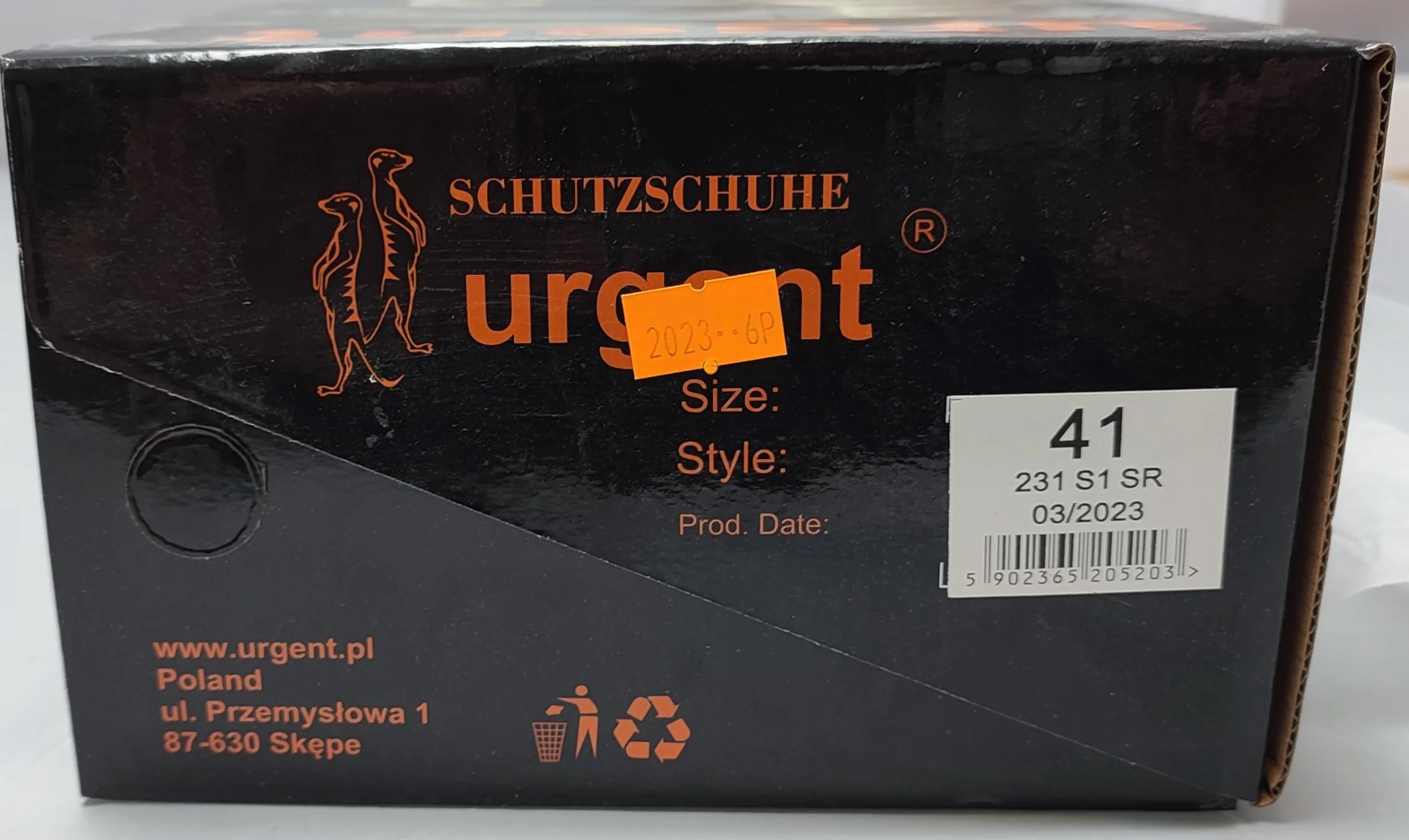 Urgent Obuwie robocze, buty ochronne, stalowy nosek, 231 S1, niebieskie, super nowość!
