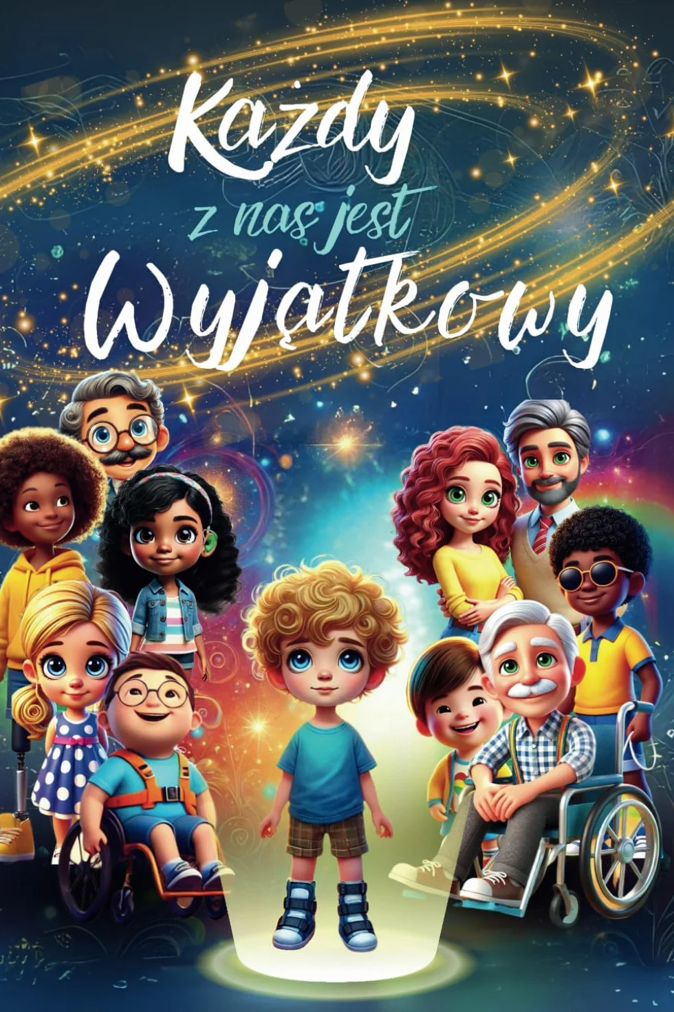 Każdy z nas jest Wyjątkowy: Inspirujące opowiadanie o wyjątkowości, akceptacji i wierze w siebie. Książka do czytania na głos dla chłopców i dziewczynek.