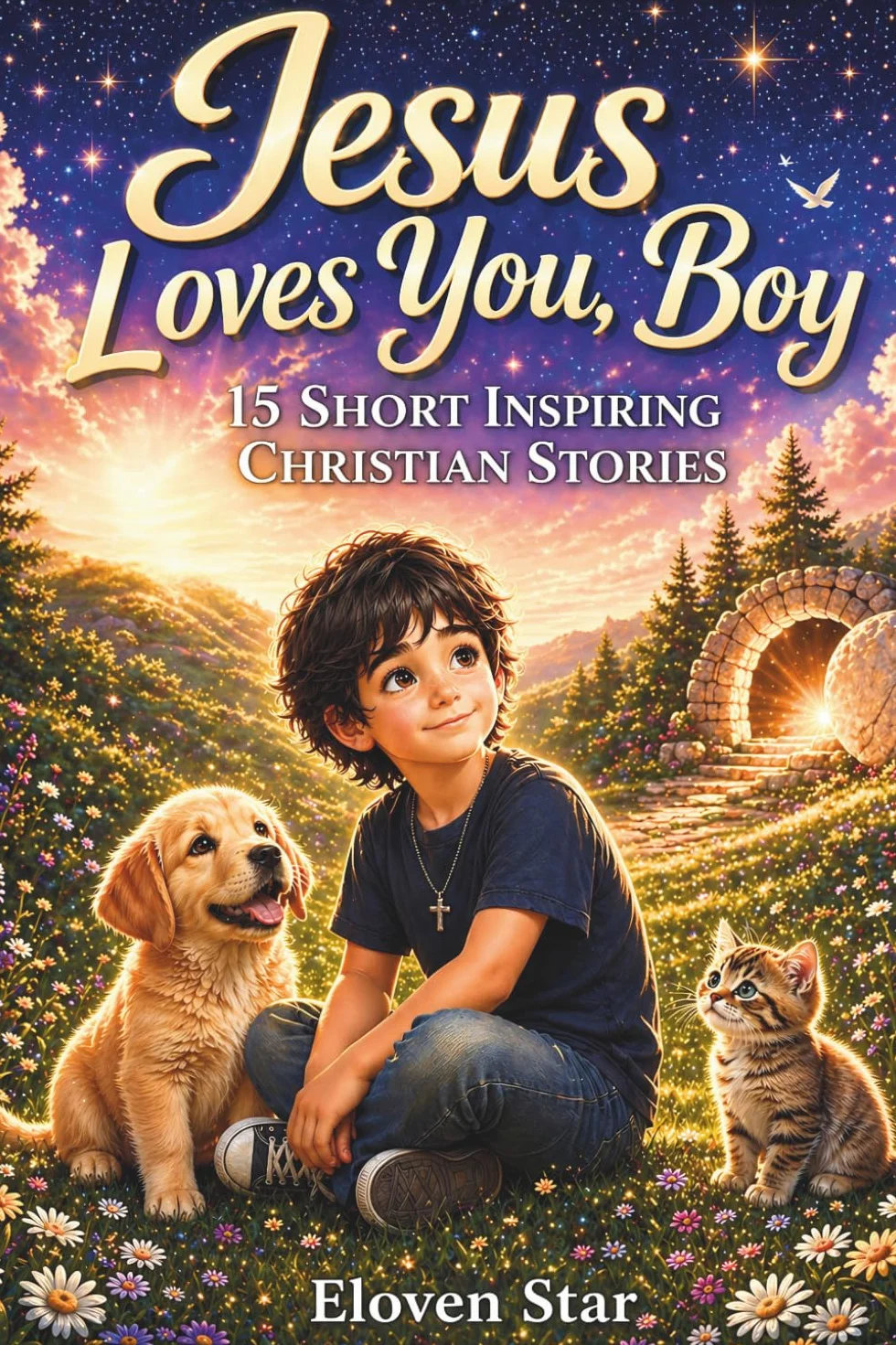 Jesus Loves You Boy: 15 Inspiring Short Stories of Faith, Friendship, and Confidence for Boys — A Christian Book for Kids