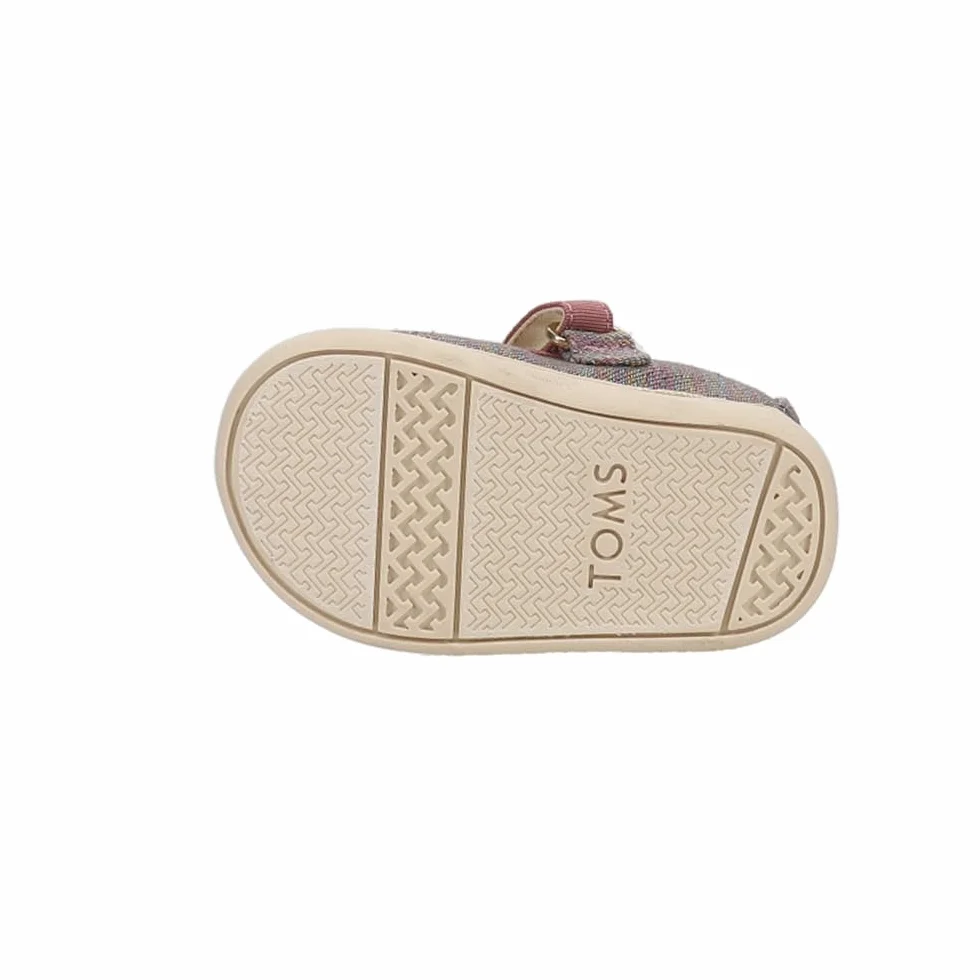 TOMS Dziewczynki, Tiny Mary Jane - Maluch, Malina Multi, 19.5 EU