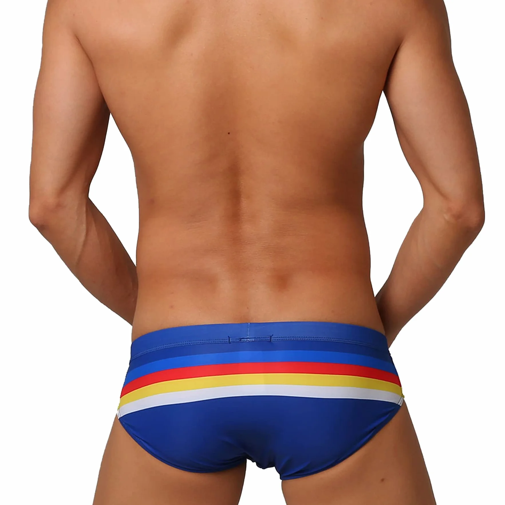 SEAUR Męskie majtki kąpielowe śmieszne szybkoschnące stroje kąpielowe mini kąpielówki wzór bikini spodenki sportowe strój kąpielowy strój kąpielowy seksowna bielizna na lato surfowanie plaża