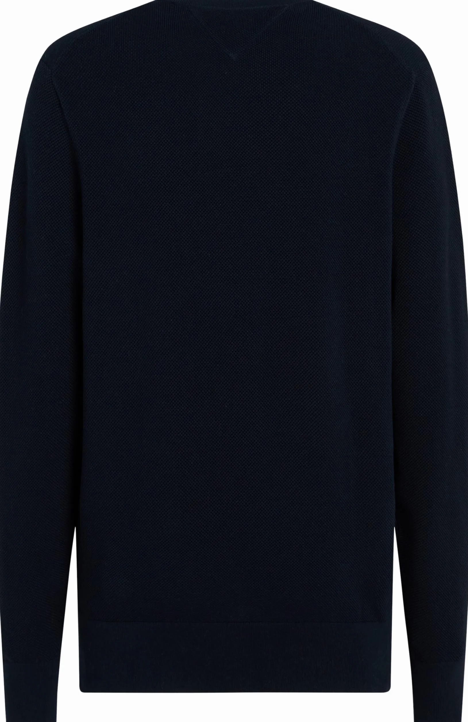 Tommy Hilfiger Męski sweter Essential Structure Crew Neck MW0MW36347, niebieski, L, Niebieski (pustynne niebo), L