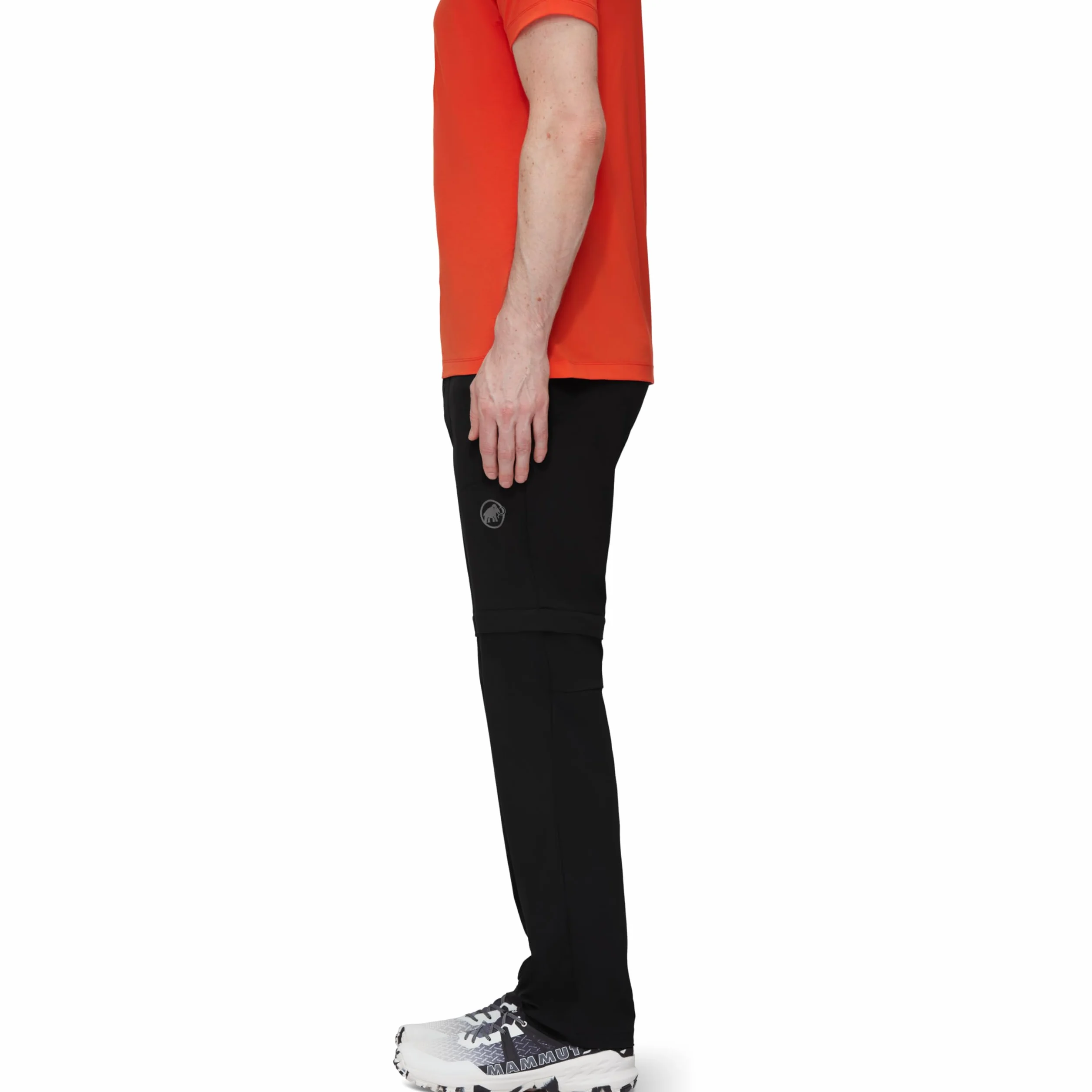 Mammut Runbold Zip Off Pants Mężczyźni, czarny, 56 krótkich
