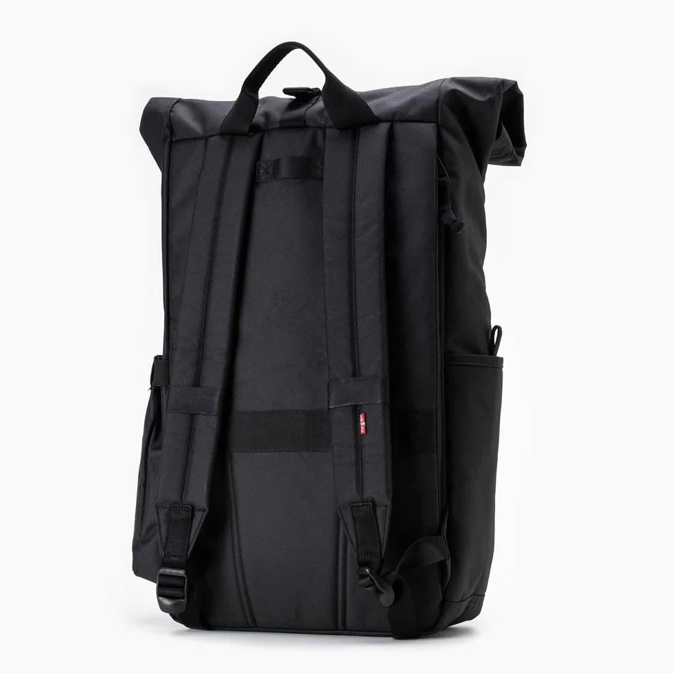 Levi's L - Pakiet Roll-Top, Plecaki dla mężczyzn, Regular Black, Jeden rozmiar, Regular Black, Taille unique