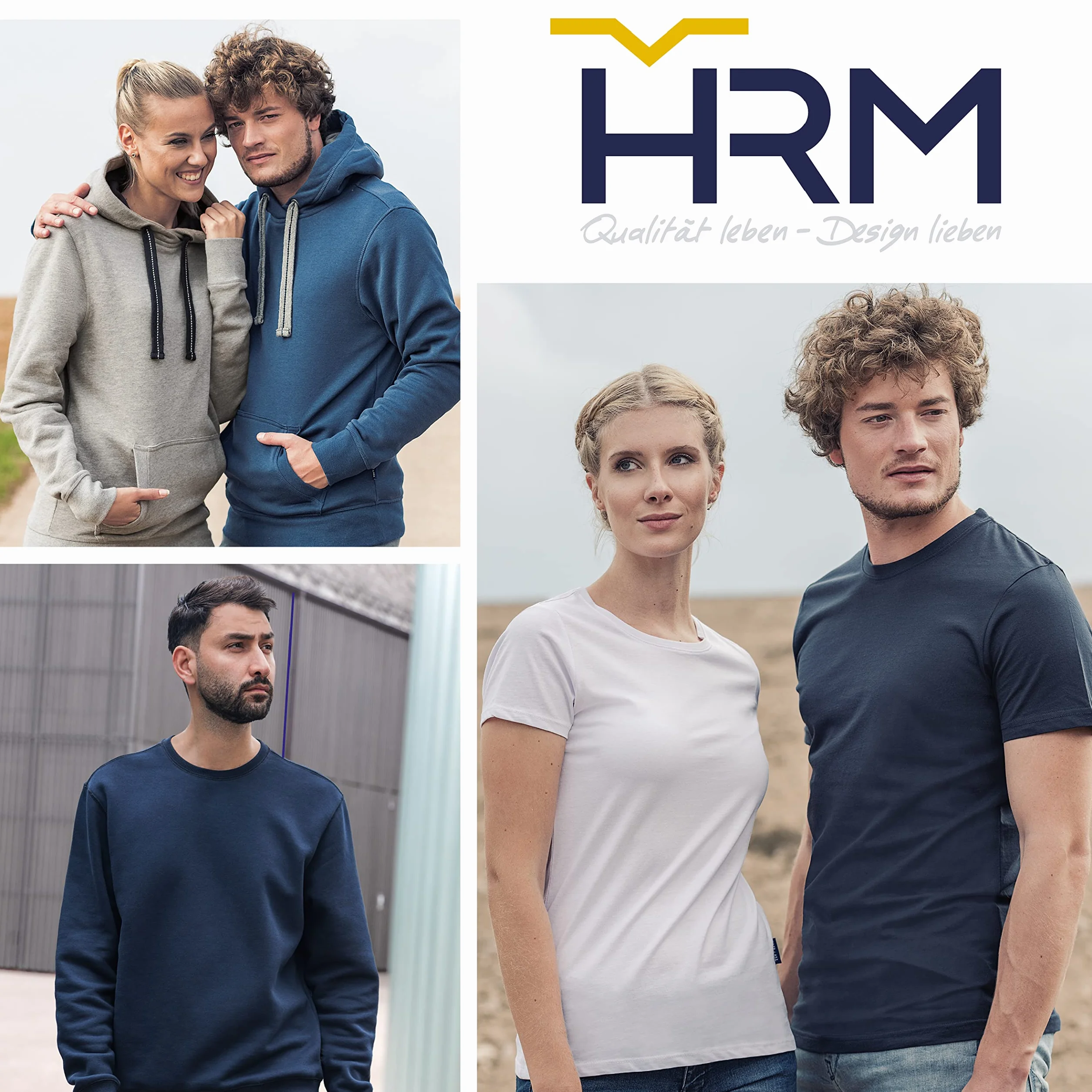 HRM Bluza z kapturem Uniseks Bluza Uniseks