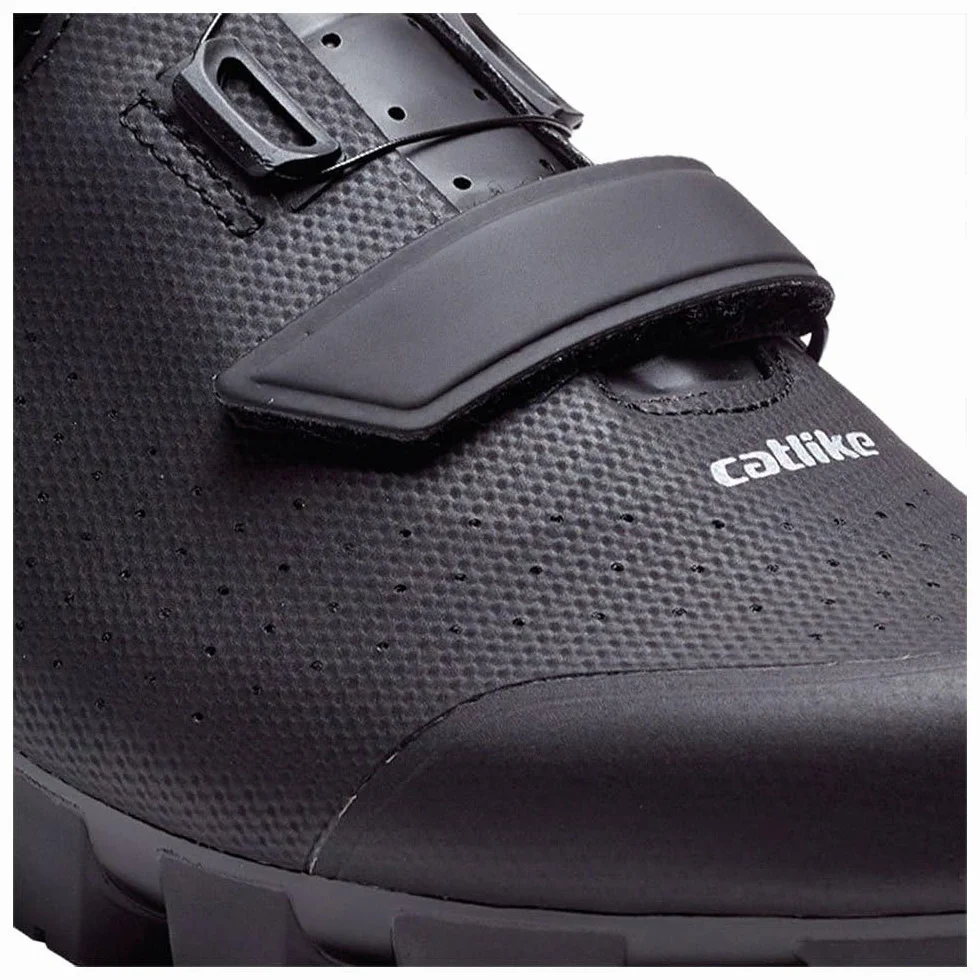 CATLIKE 7200600007 - Buty rowerowe Kompact'o X MTB/XC Rozmiar 42 Maksymalny komfort z systemem ATOP dla mężczyzn i kobiet, zapięcie na rzep kolor czarny
