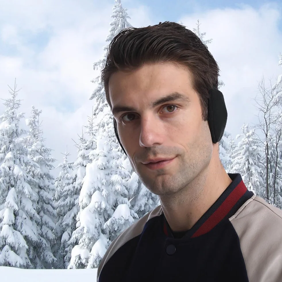 Nauszników, 2 Pary Warm Earmuffs, Ocieplacze Na Uszy, Zimowe Ocieplacze Uszu, Men's And Women's Warm Earmuffs, Urocze Nauszniki Ciepłe Wystające Miękkie Nauszniki Na Mroźną Zimę I Zimę