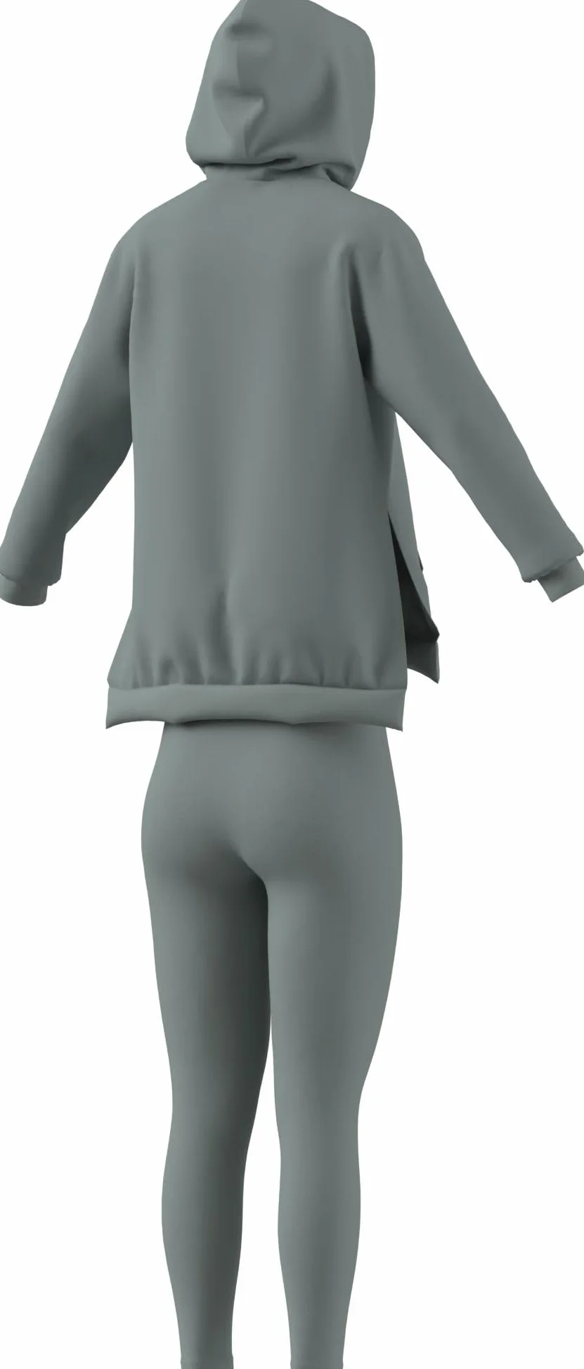 adidas dames LEISURE TRACKSUIT, Wonder Sage, M