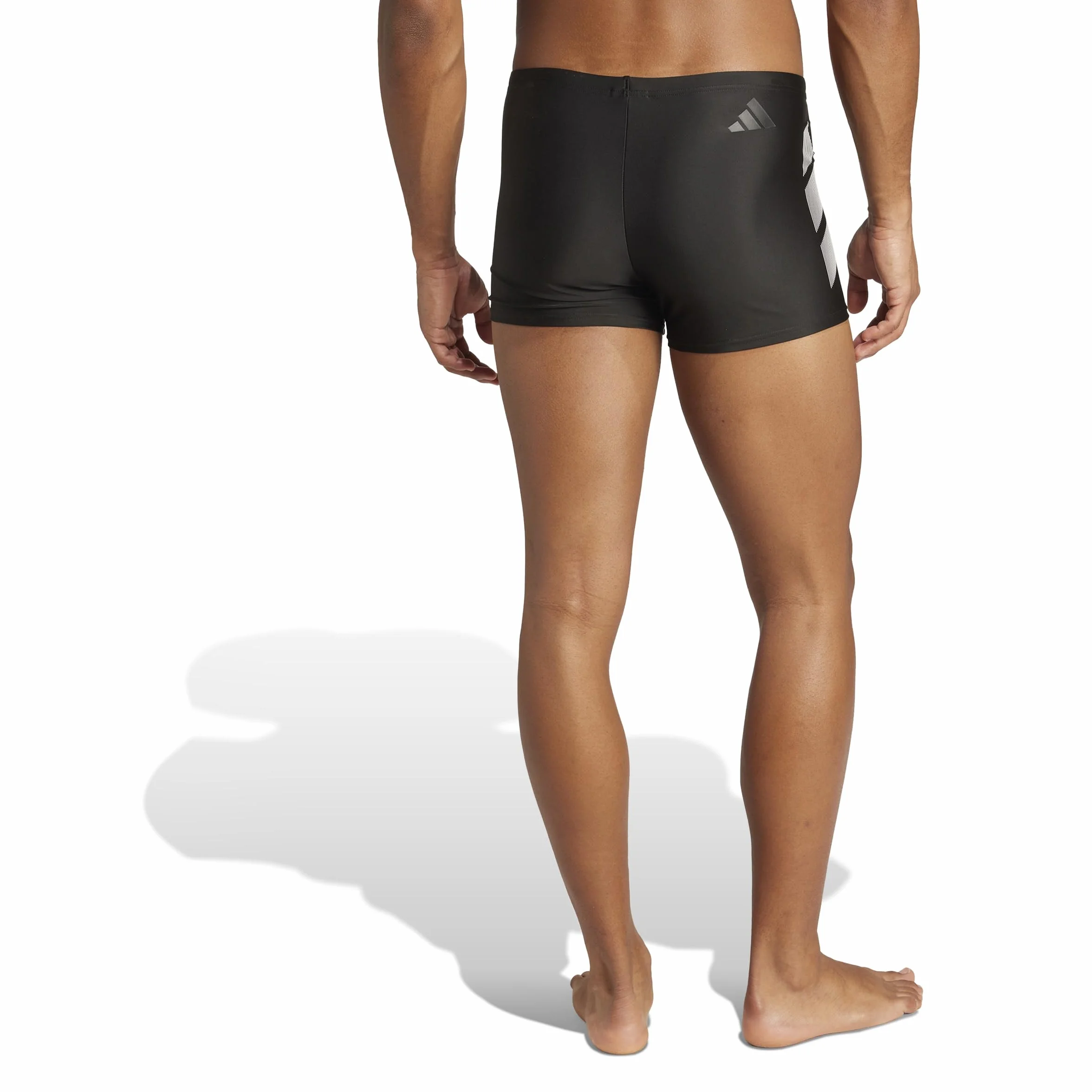 adidas Mężczyźni BIG BARS SWIM BOXERS, Black, 40