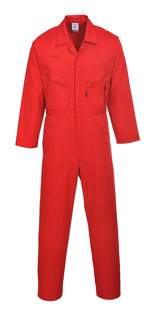 Portwest C813 Liverpool Kombinezon, Regularny, Rozmiar 2XL, Czerwony