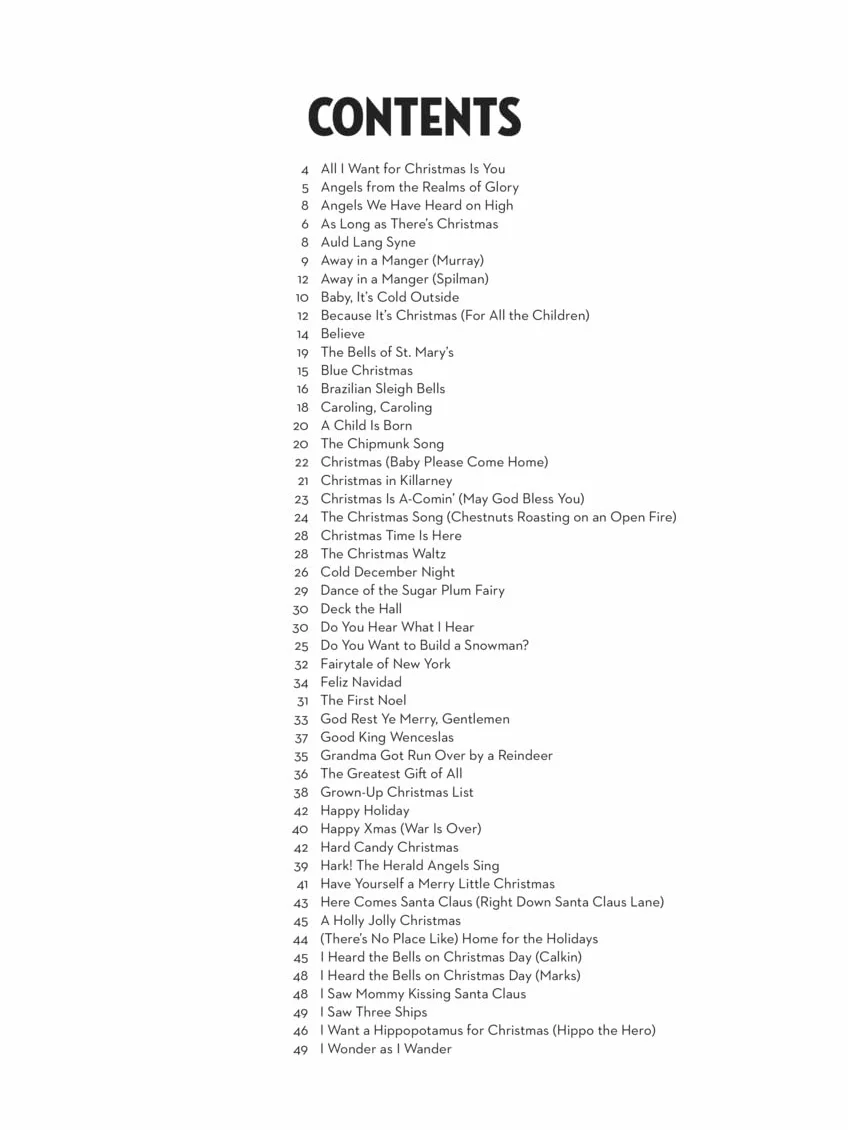 101 Christmas Songs: For Flute