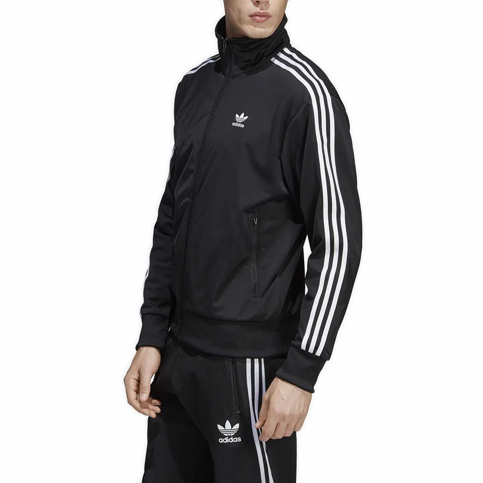 adidas Męski top treningowy Firebird, czarny, M