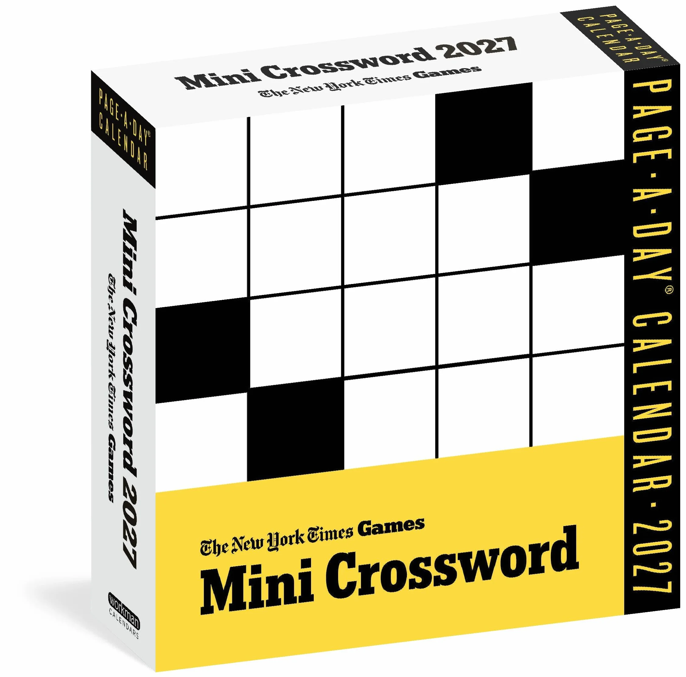 The New York Times Mini Crossword Page-A-Day® Calendar 2027: For Crossword Beginners and Puzzle Pros