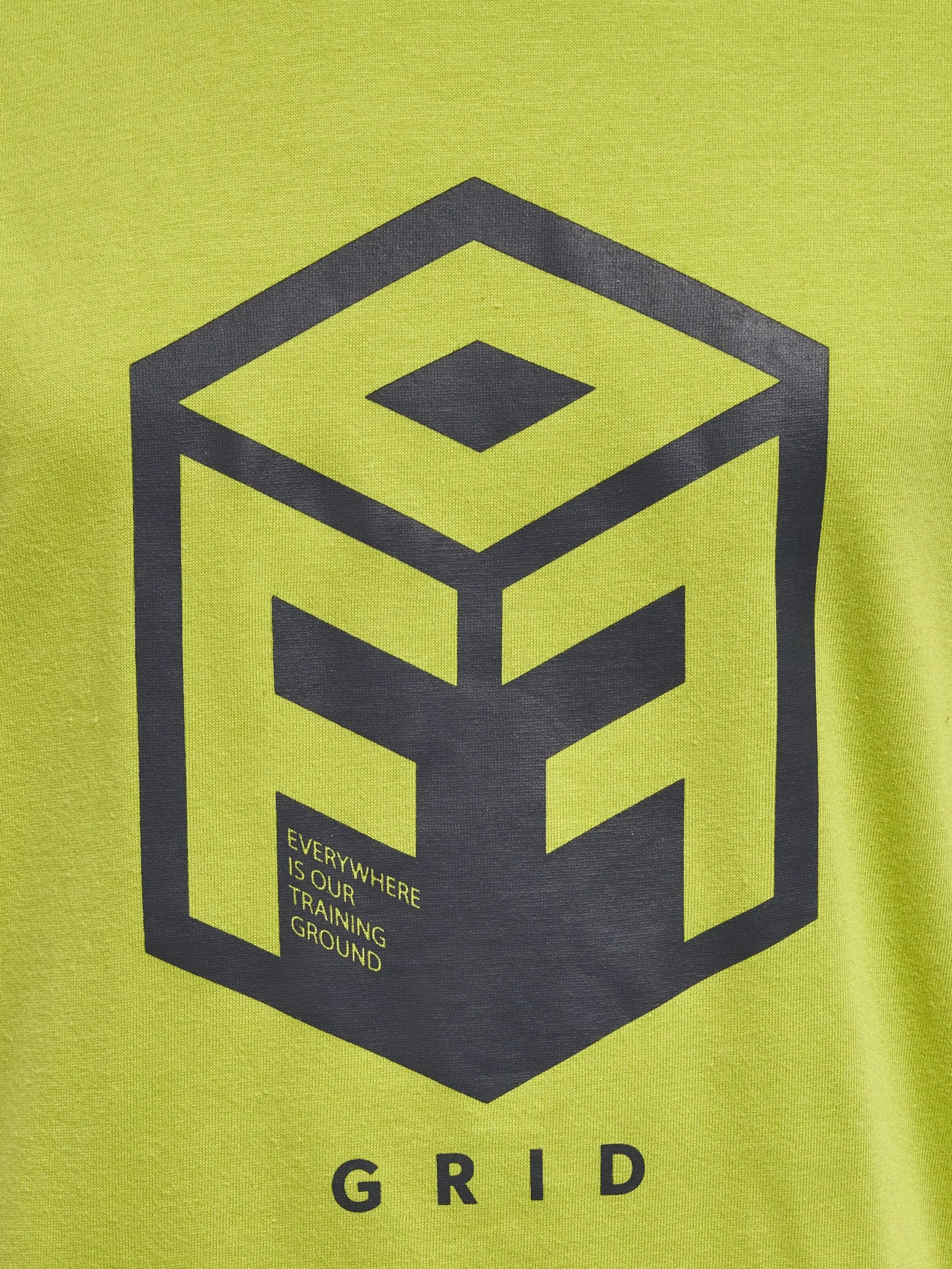 hummel T-shirt Uniseks - dzieci Hmloffgrid Cotton Jersey S/S Kids