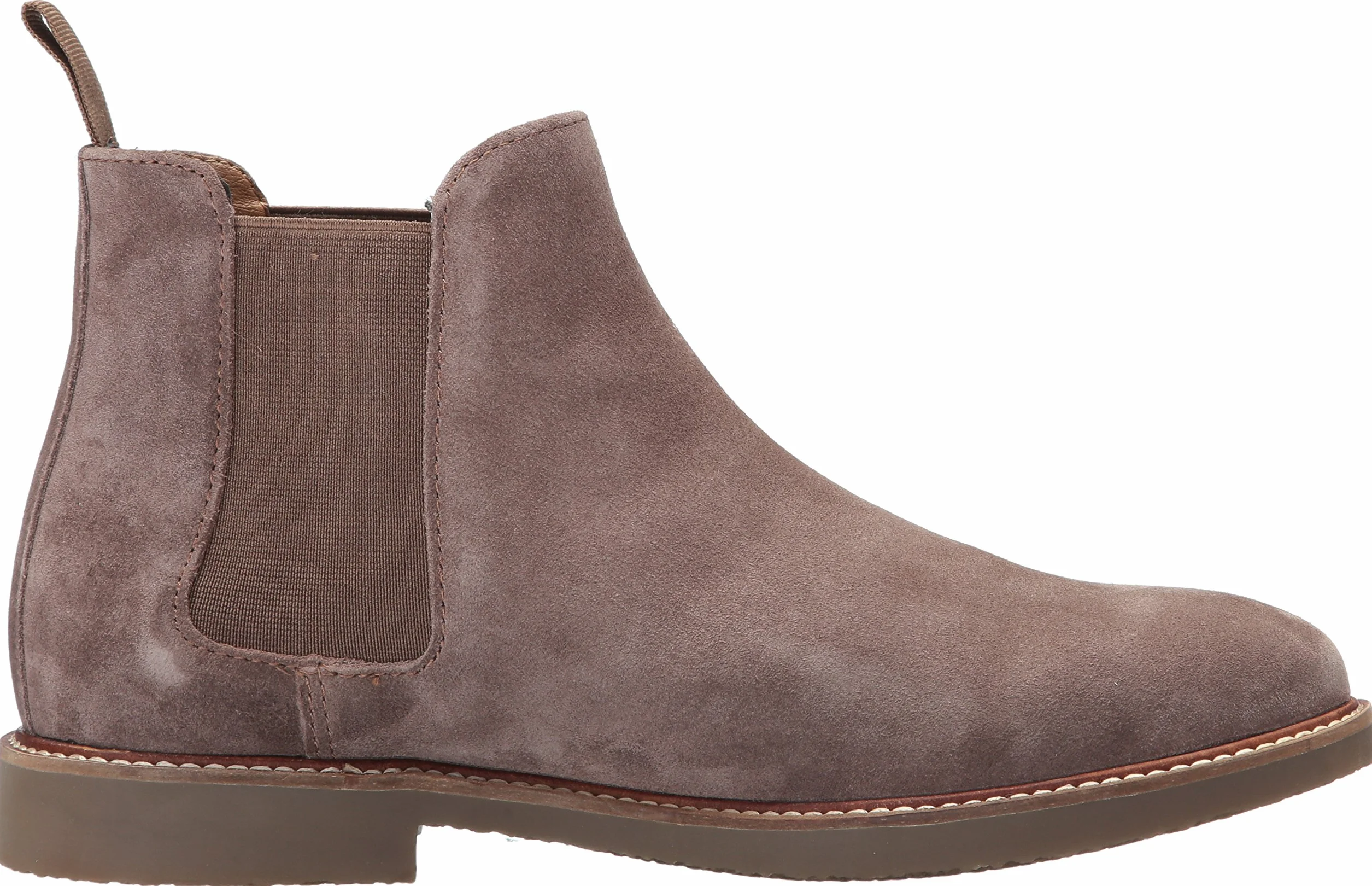 Steve Madden Męskie buty Highline Chelsea, Szarobrązowy zamsz - 44 EU