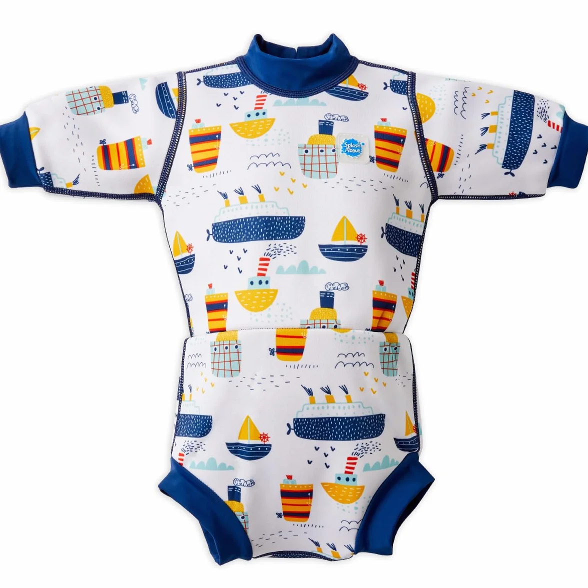Splash About Strój kąpielowy jednoczęściowy Niemowlęta - chłopcy Happy Nappy Wetsuit (1 w zestawie)