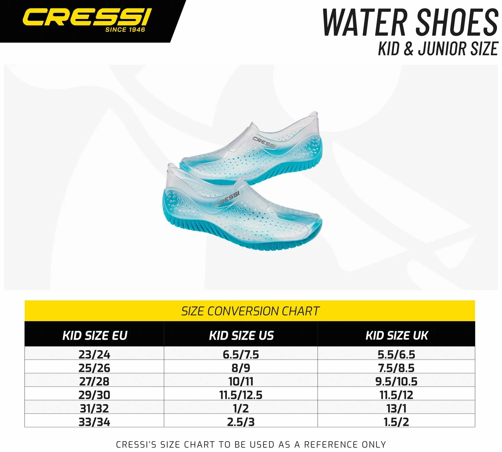 Cressi Unisex-Youth Water ShoesButy do wszystkich sportów wodnych