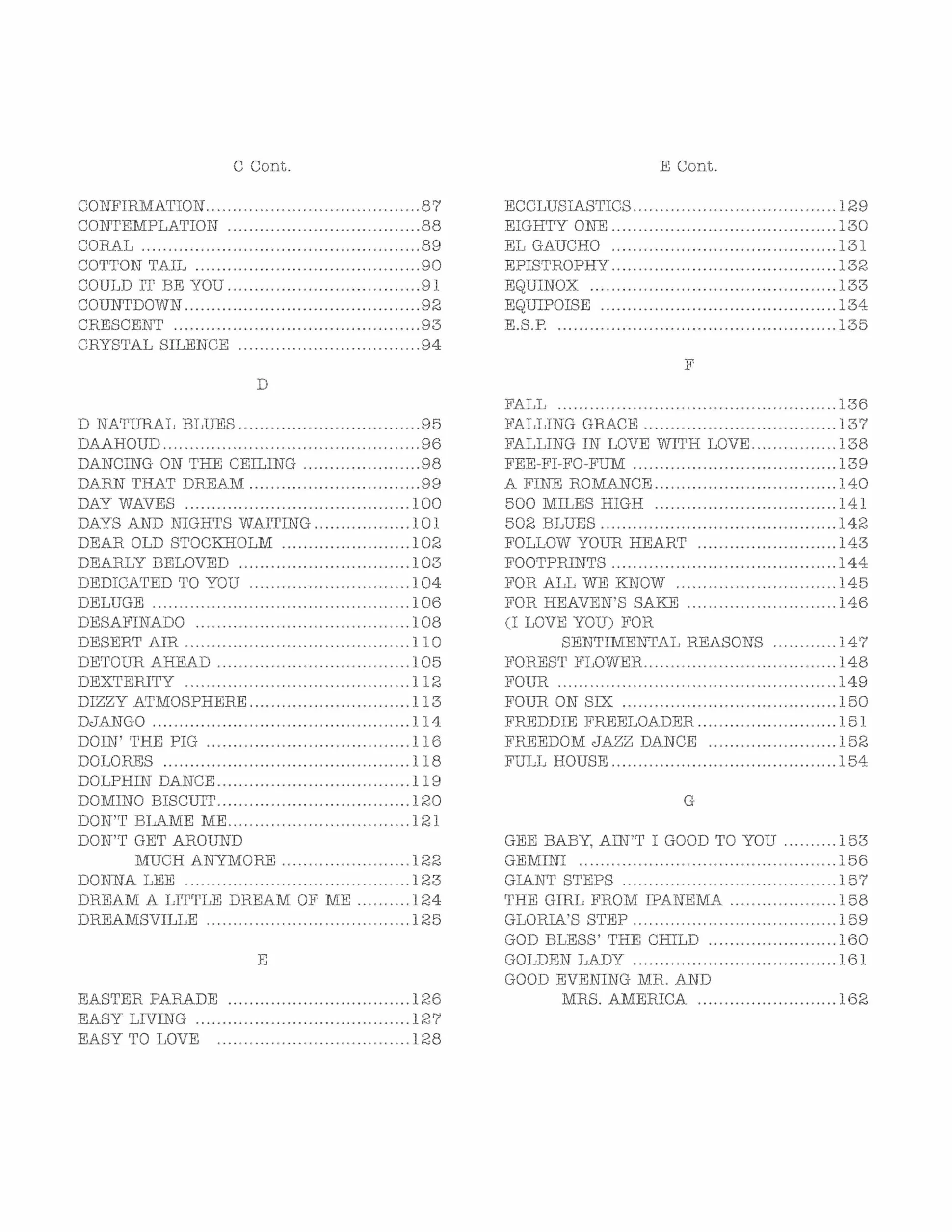 The Real Book - Volume I - Sixth Edition C Edition: 01