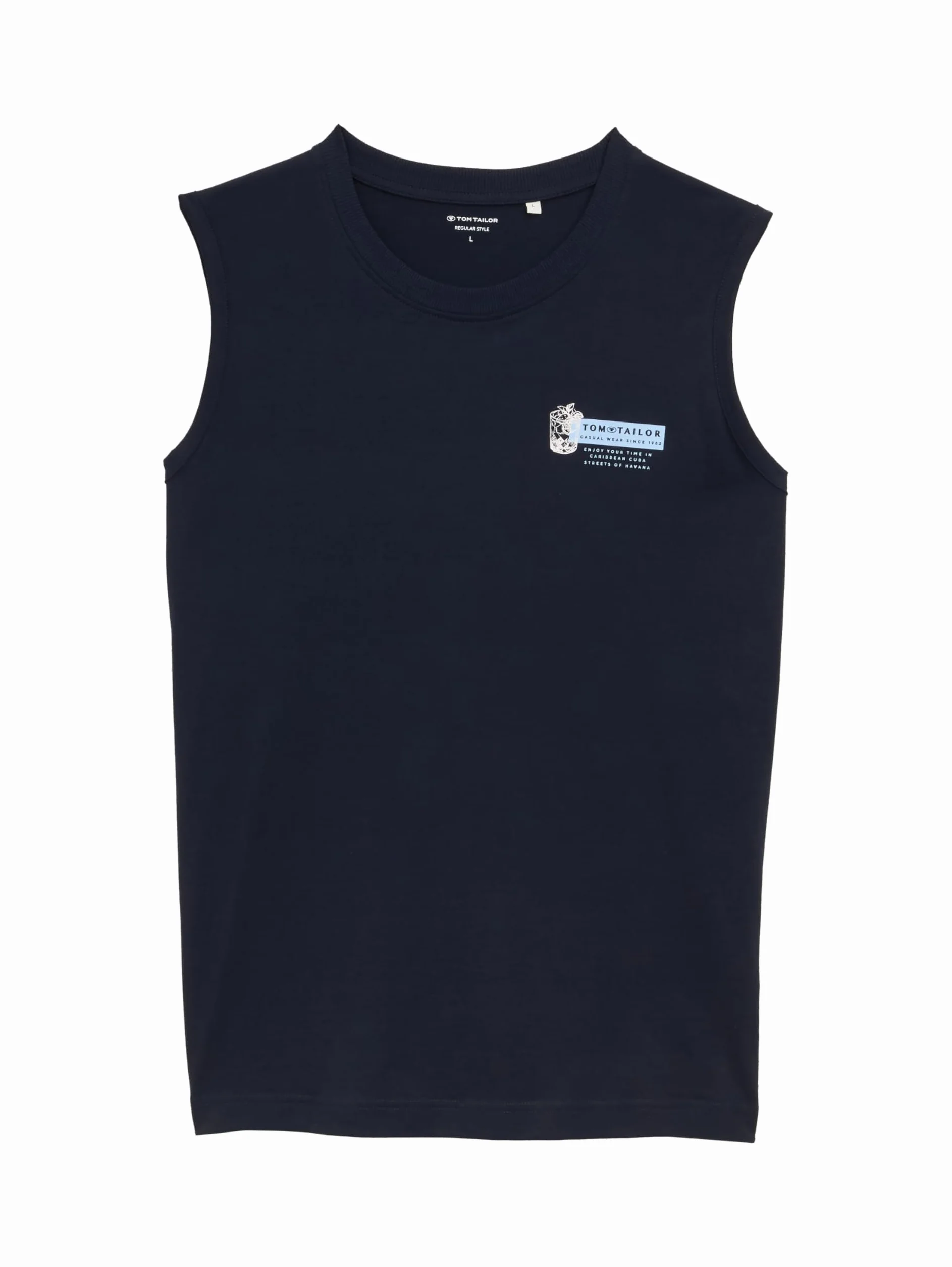 TOM TAILOR Top męski Mężczyźni 1046749