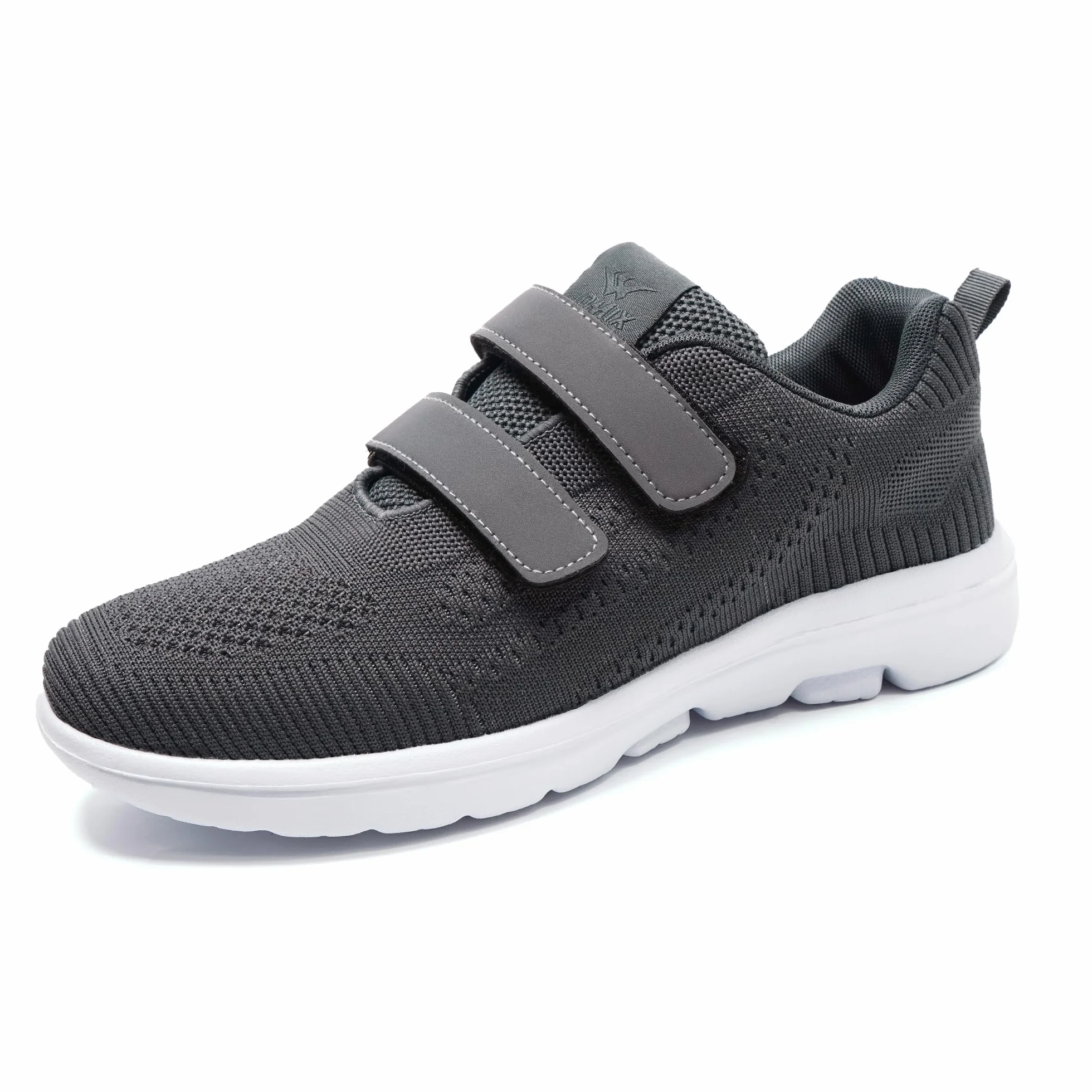 JOMIX Damskie i męskie buty sportowe z zapięciem na rzepy, uniseks, oddychające buty do fitnessu, na siłownię, do chodzenia, antypoślizgowe buty do biegania