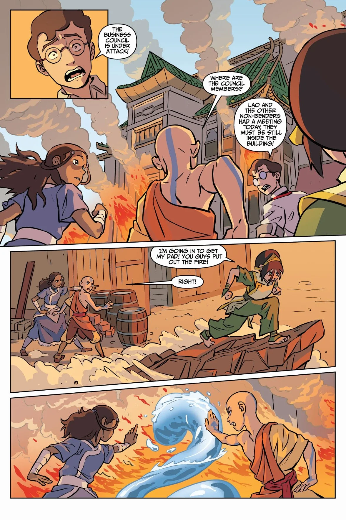 Avatar: The Last Airbender--Imbalance Omnibus: Collects volumes 1-3