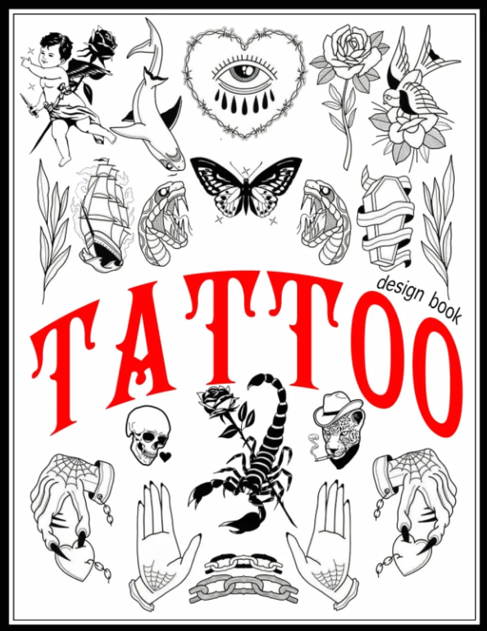 Tattoo Design Book: If you're looking for your first tattoo or the next one, there are more than 1600 authentic tattoo ideas for Professionals and Amateurs